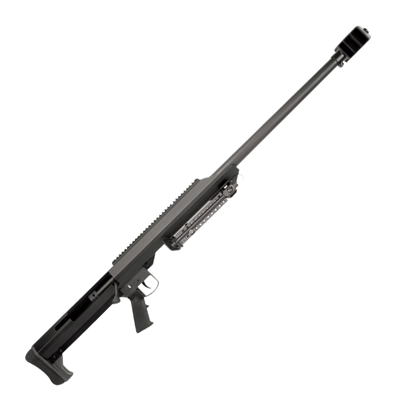 Barrett Model 99 50 BMG SingleShot BoltAction Rifle with Bipod  50 BMG  Tactical Stock Black