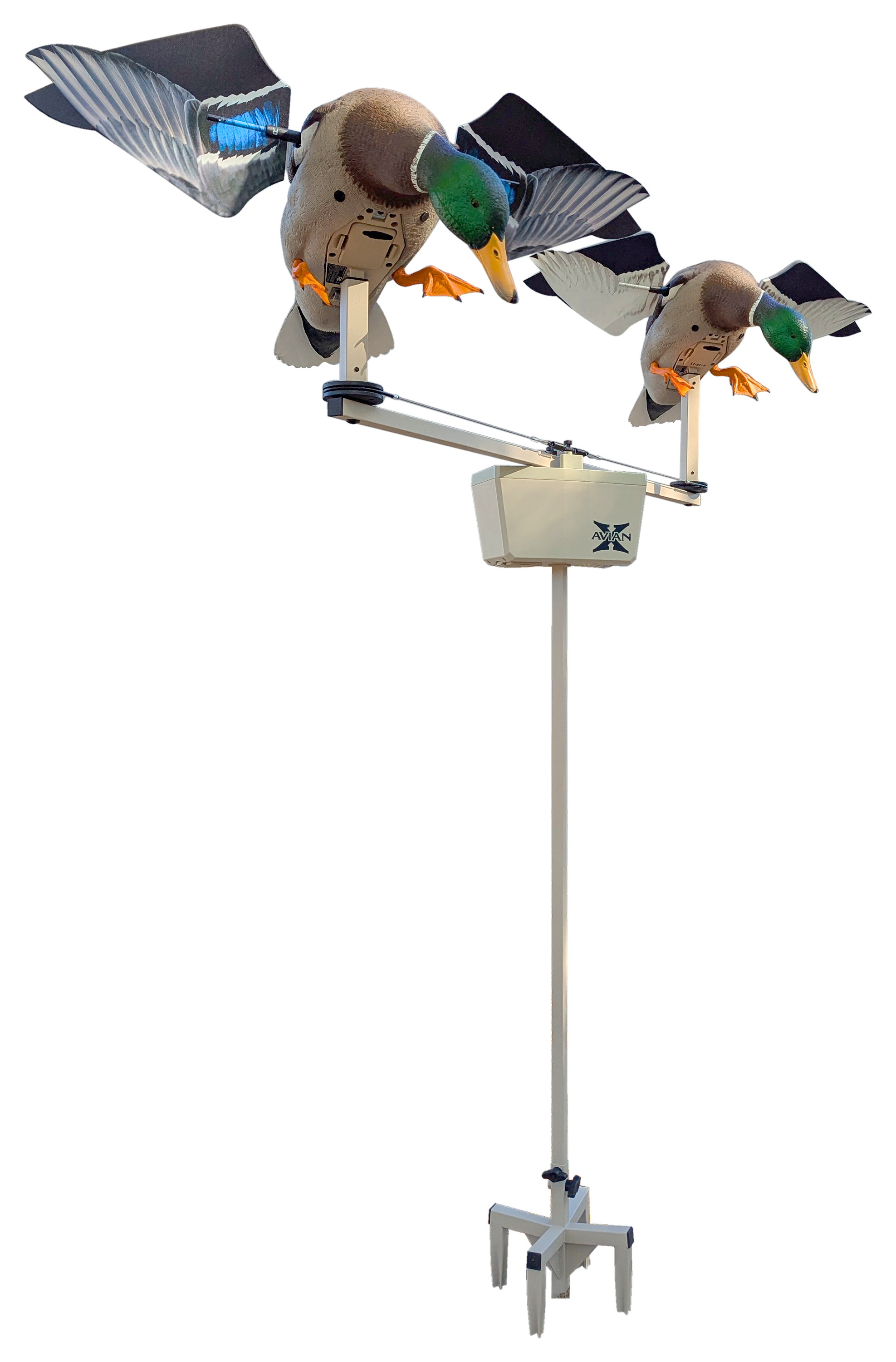 Avian-X Avian-X Powerflight Mallard Motorized Duck Decoy 2-Pack and Motion Stand Combo - $649.99 at Cabela's Program