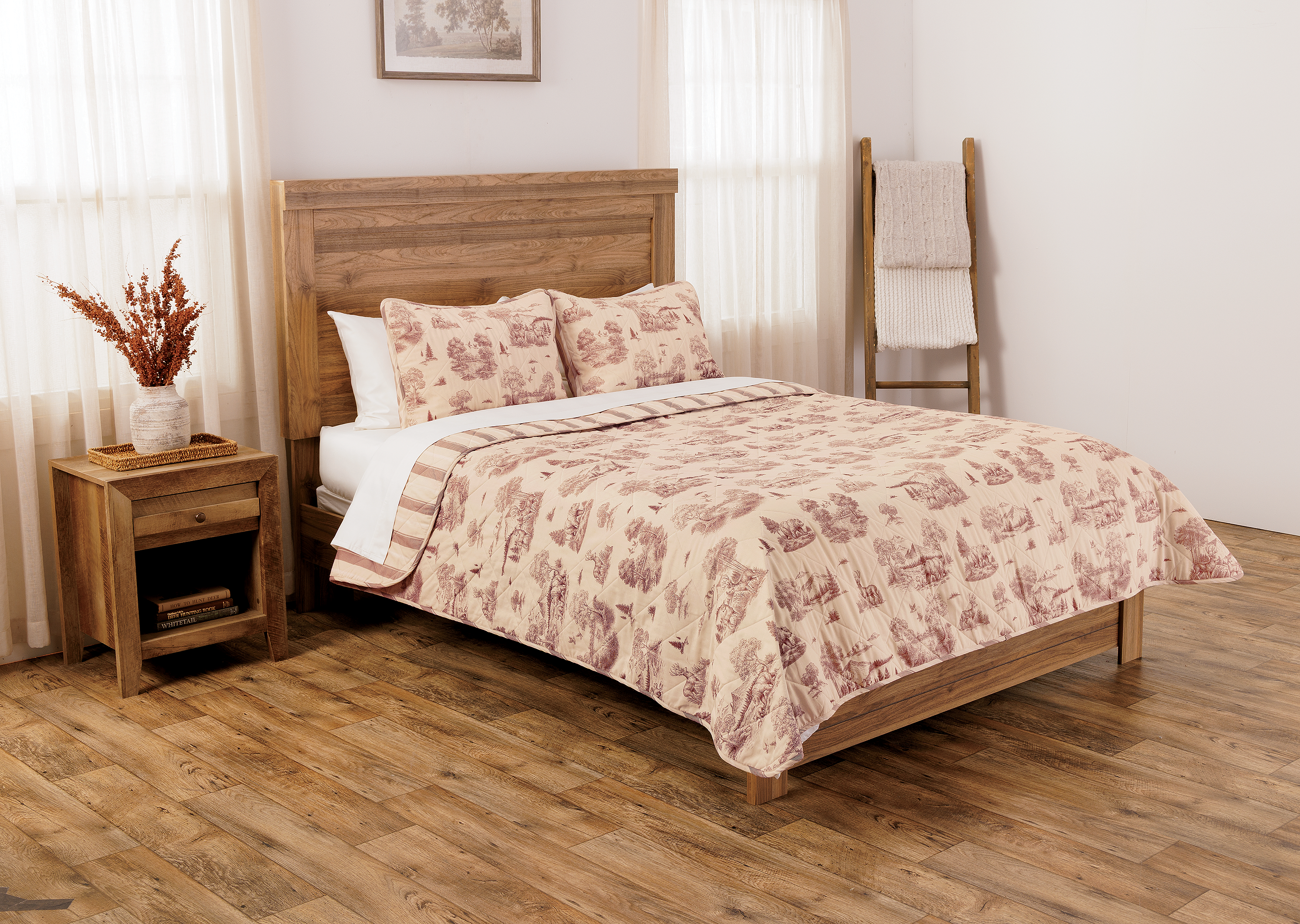 White River Home White River Home Wildwood Toile Quilt Set - Twin - $59.99 at Cabela's Program