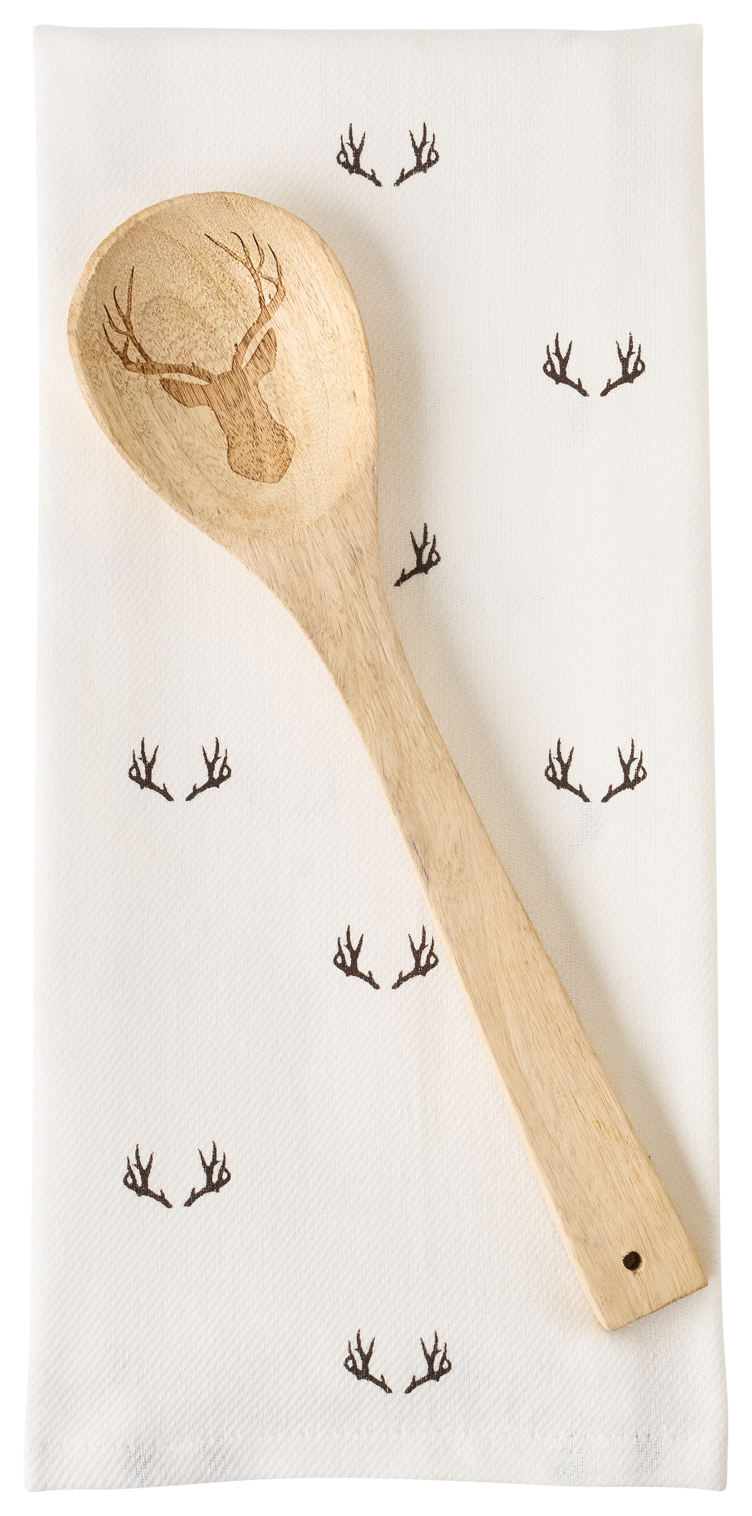 Bass Pro Shops Stag Spoon and Dishtowel Gift Set
