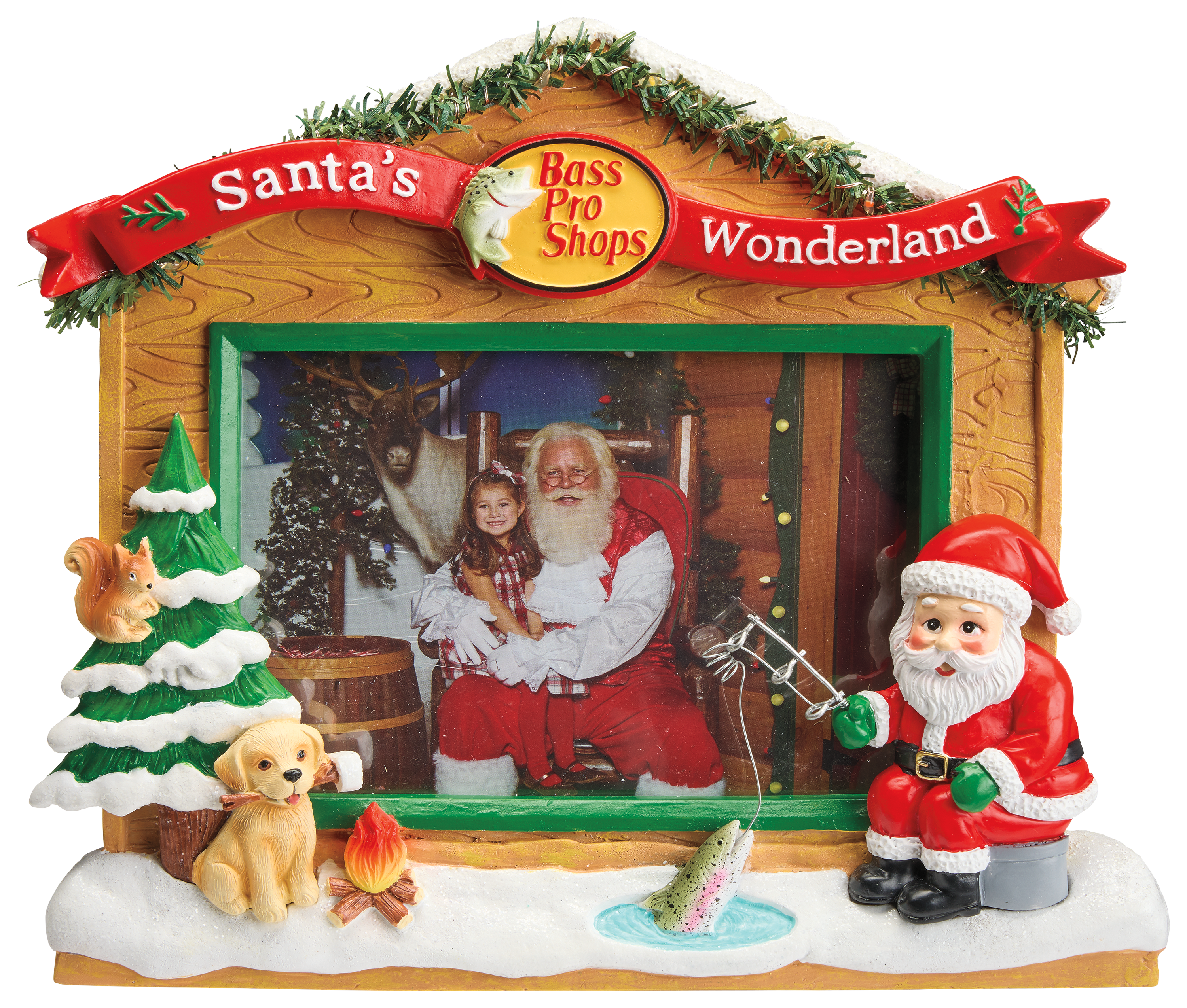Bass Pro Shops Bass Pro Shops Santa's Wonderland Picture Frame - $19.99 at Cabela's Program