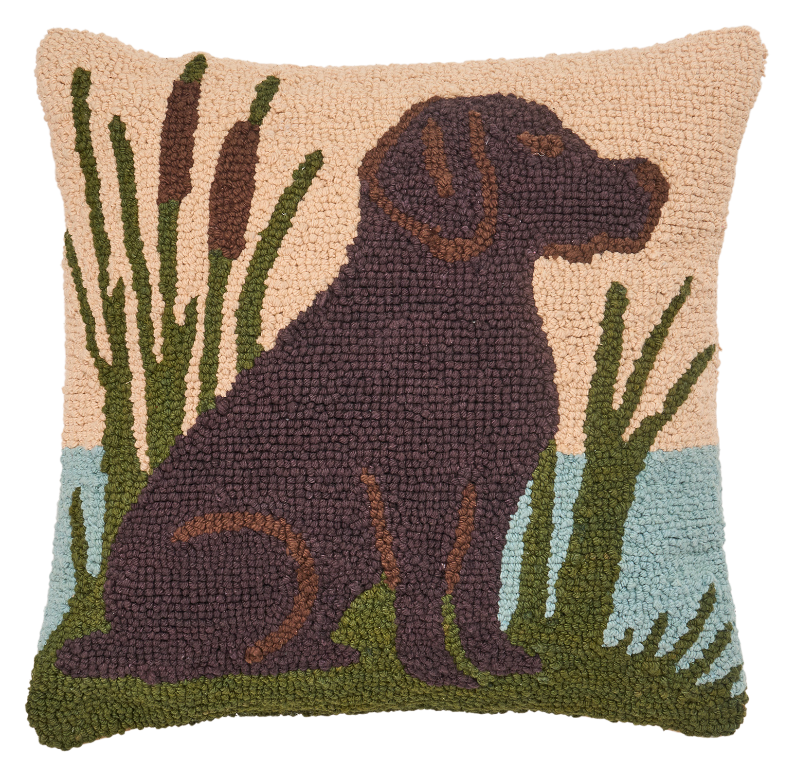 White River Home White River Home Hooked Dog Decorative Pillow - $29.99 at Cabela's Program