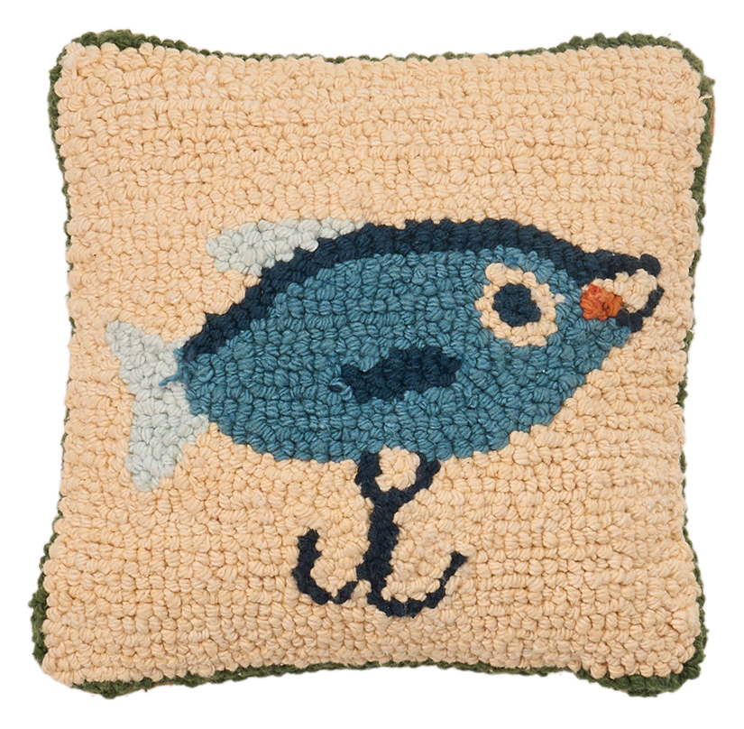White River Home White River Home Hooked Lure Decorative Pillow - $12.99 at Cabela's Program