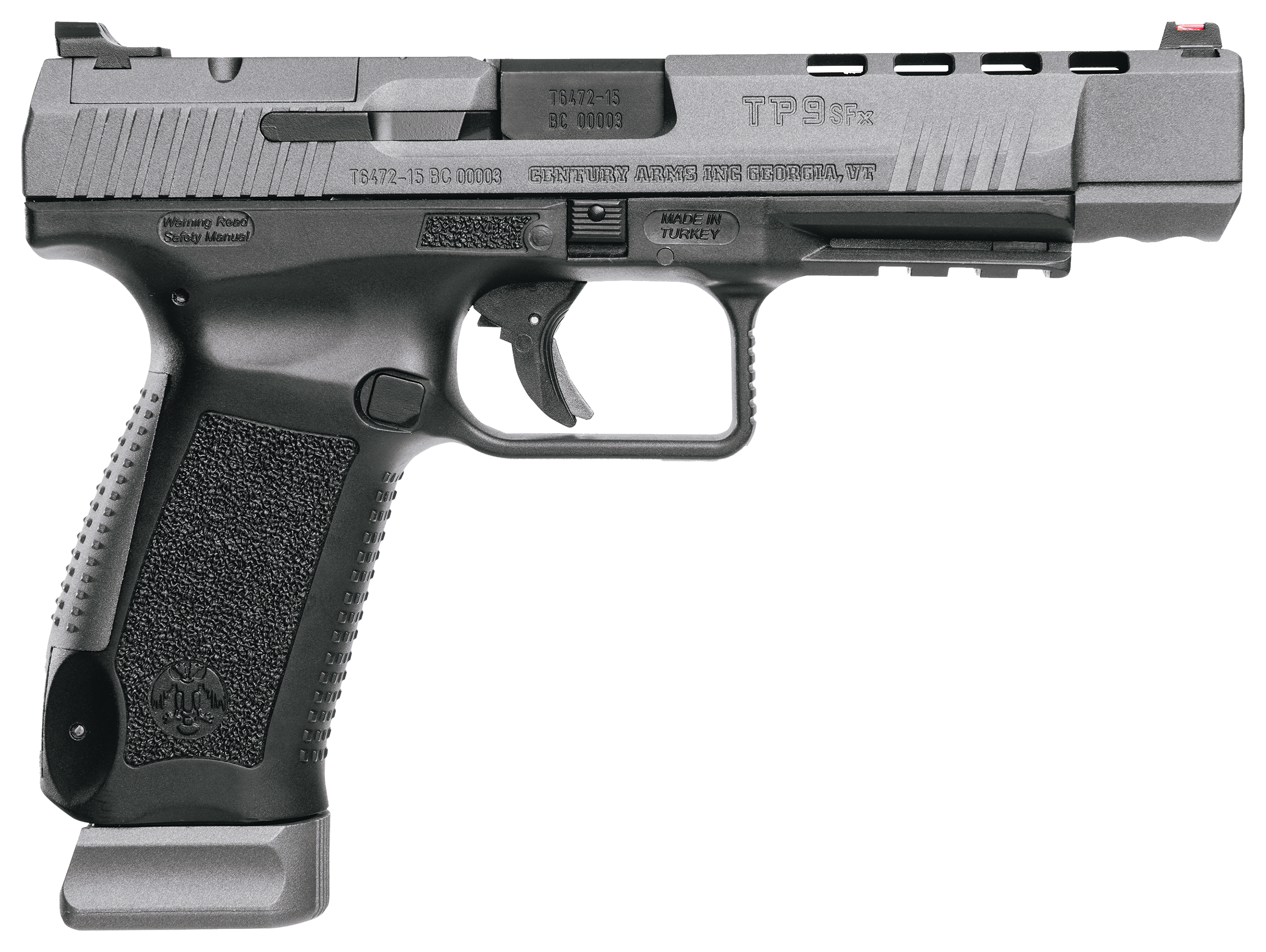 Canik TP9SFX SemiAuto Pistol with Full Accessory Pack  Cerakote Tungsten Gray