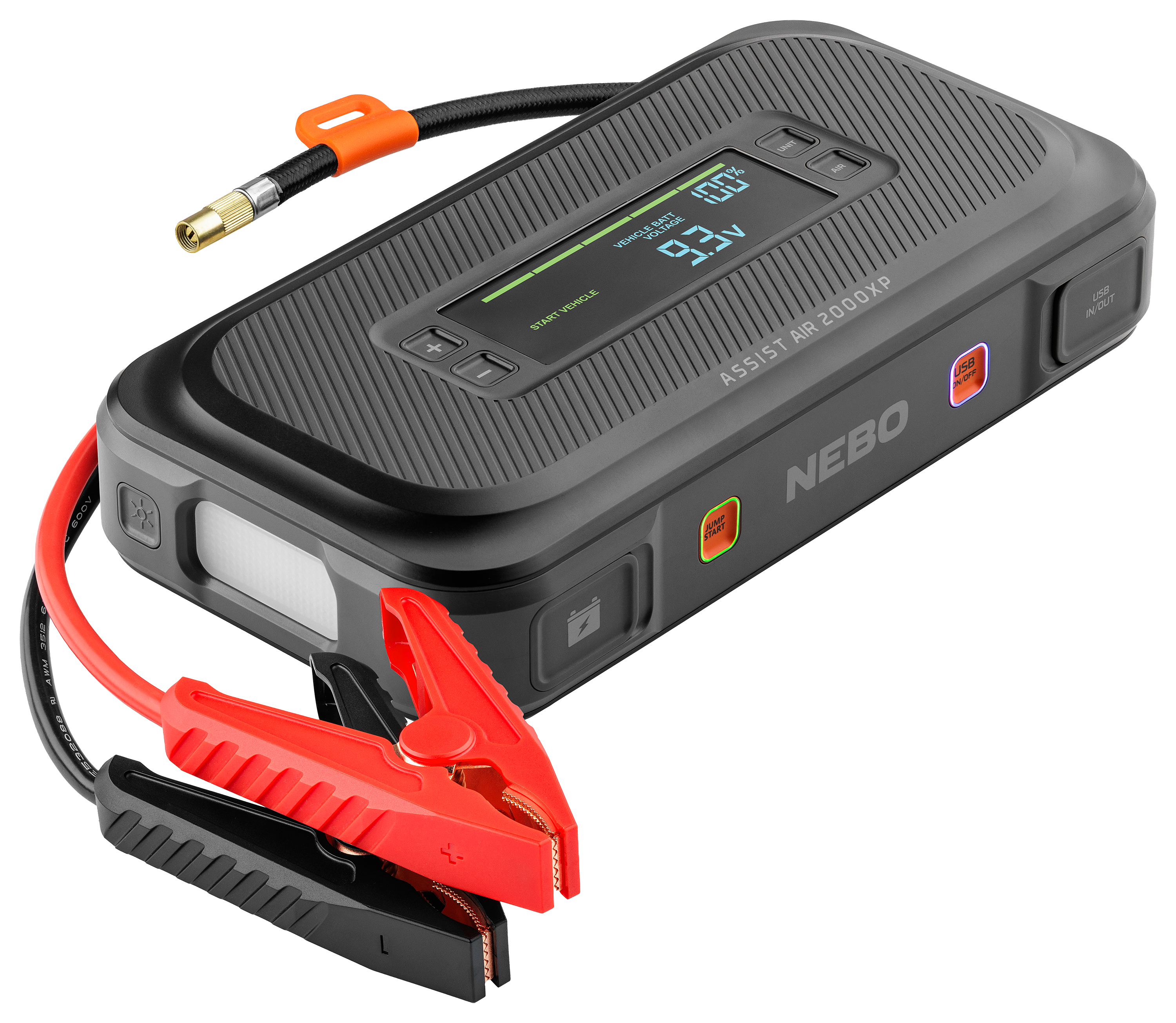 Nebo Assist Air 2000XP Jump Starter