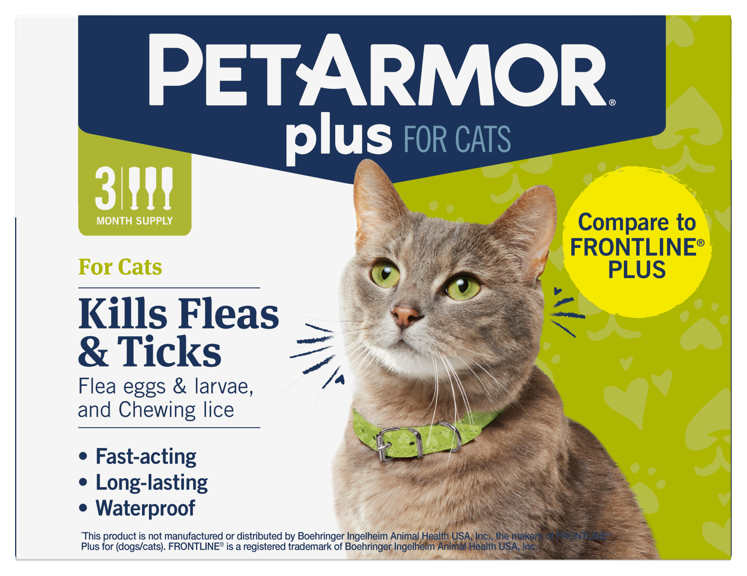 PetArmor Plus PetArmor Flea &Tick Topical Treatment for Cats - 3 pack - $26.99 at Cabela's Program