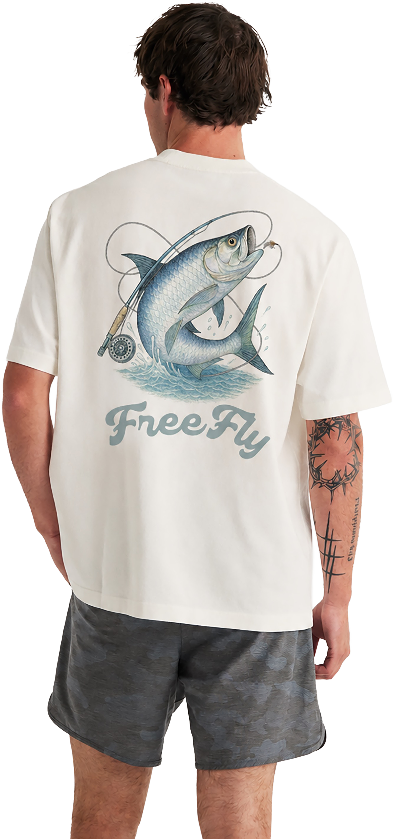 Free Fly Silver King Short-Sleeve T-Shirt - Bone