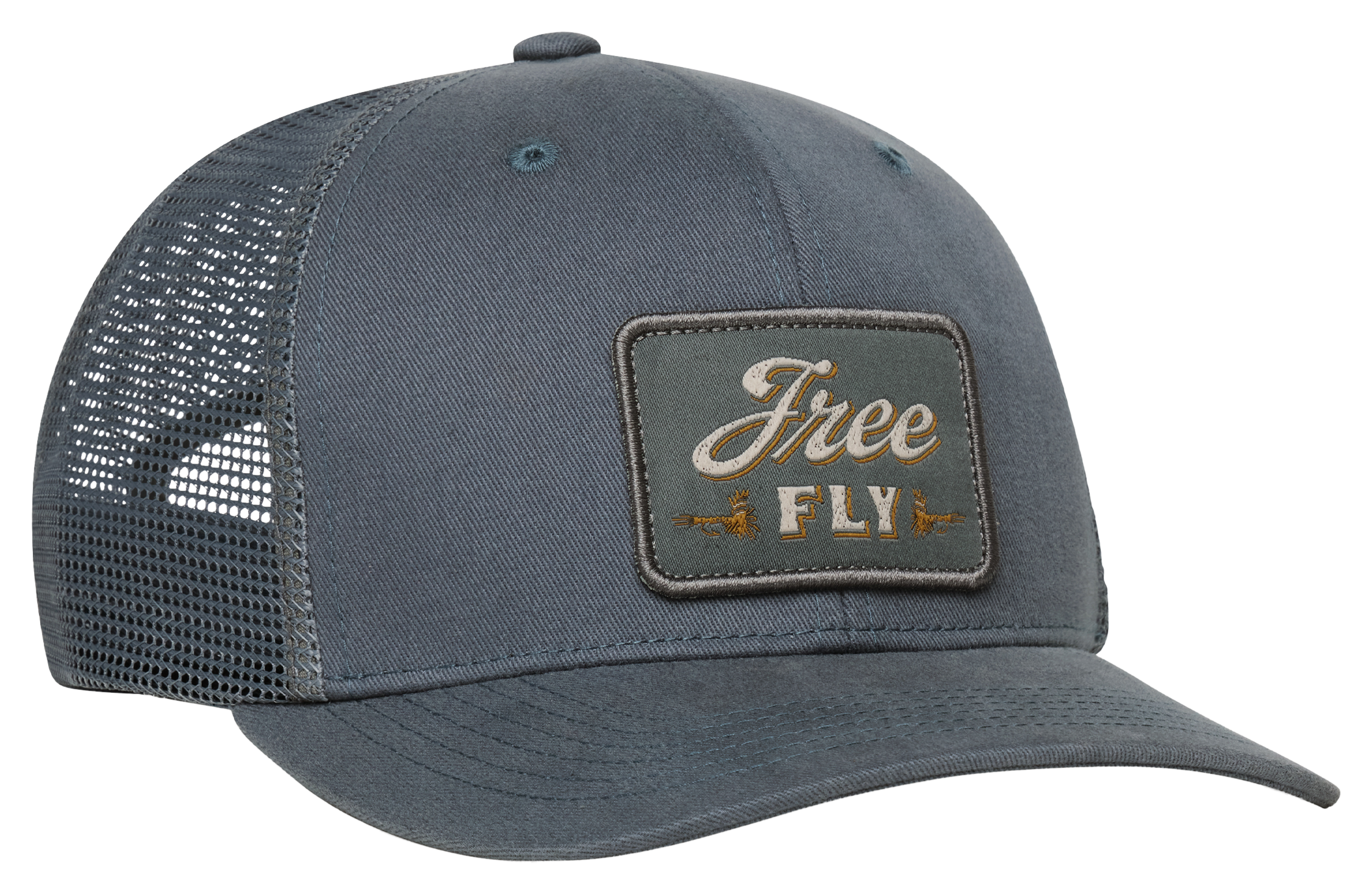 Free Fly Free Fly Outfitters Patch Trucker Cap - Storm Cloud - $34.00 at Cabela's Program
