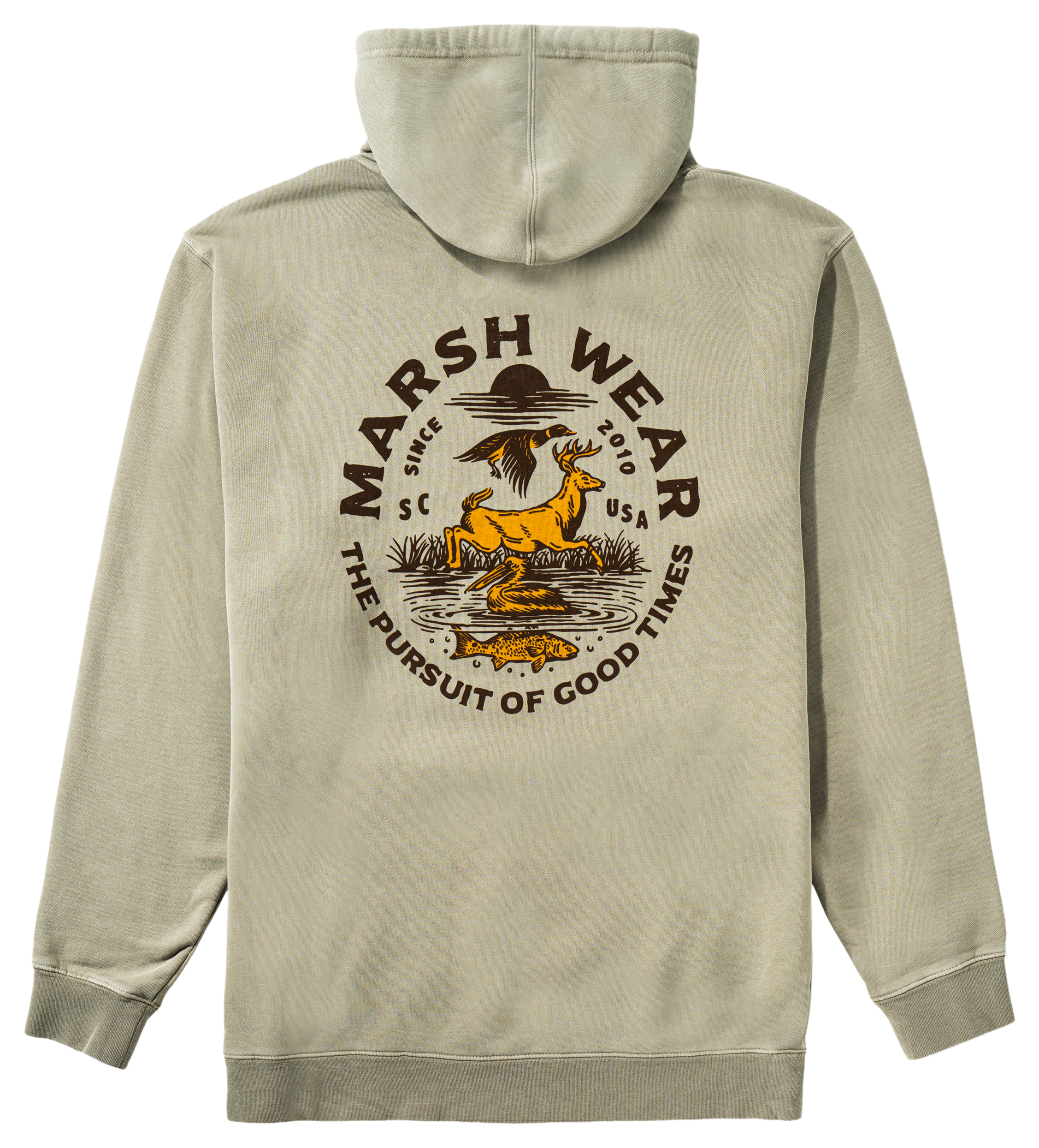 Marsh Wear Natural Resources Hoodie - Cement