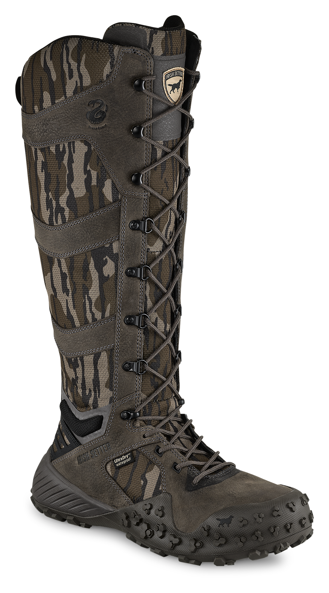 Irish Setter Irish Setter Vaprtrek Waterproof Snake Boots for Men - Mossy Oak Bottomland - $249.99 at Cabela's Program