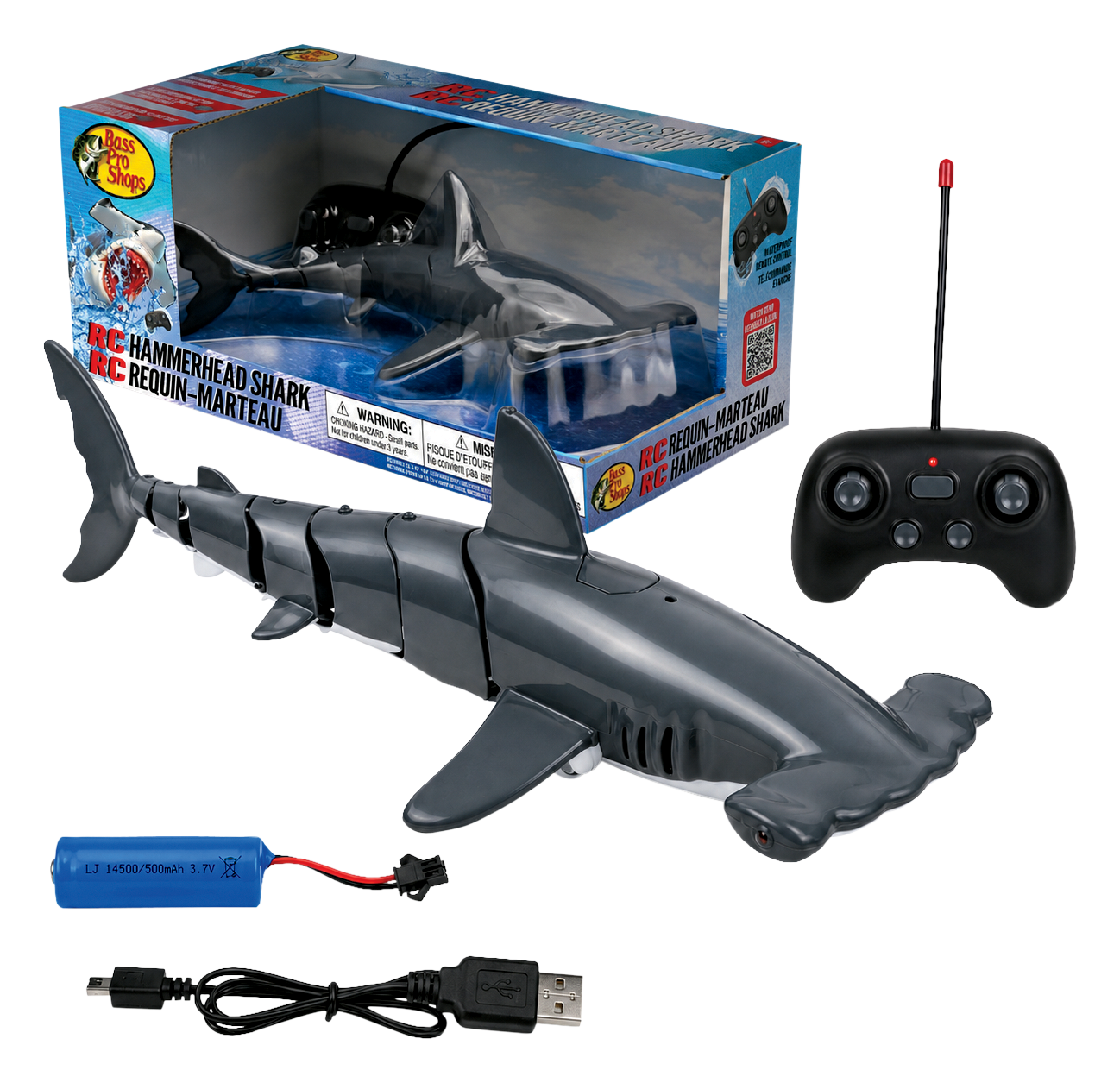 Bass Pro Shops Remote-Control Hammerhead Shark