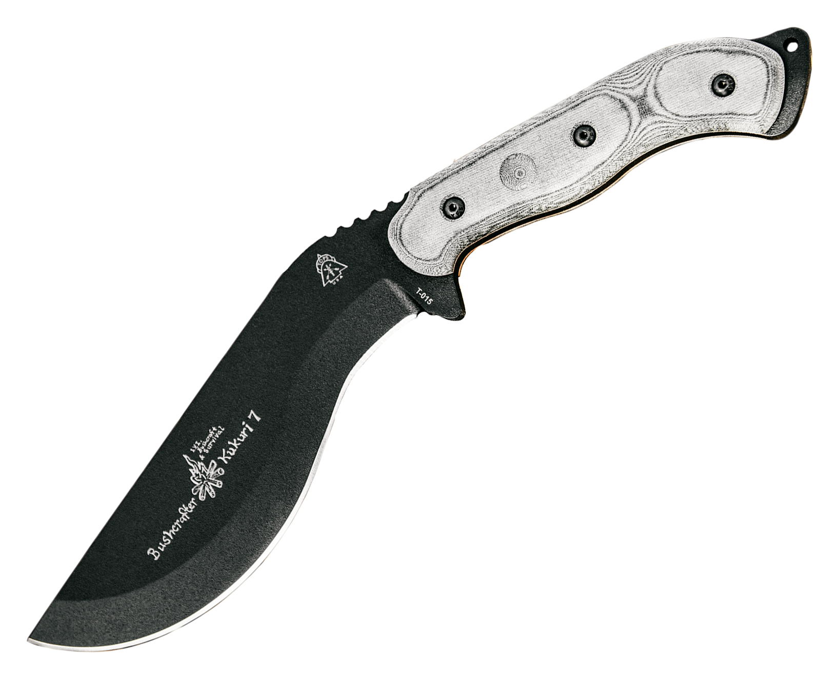 TOPS Knives Bushcrafter Kukri Fixed-Blade Knife - TOPS