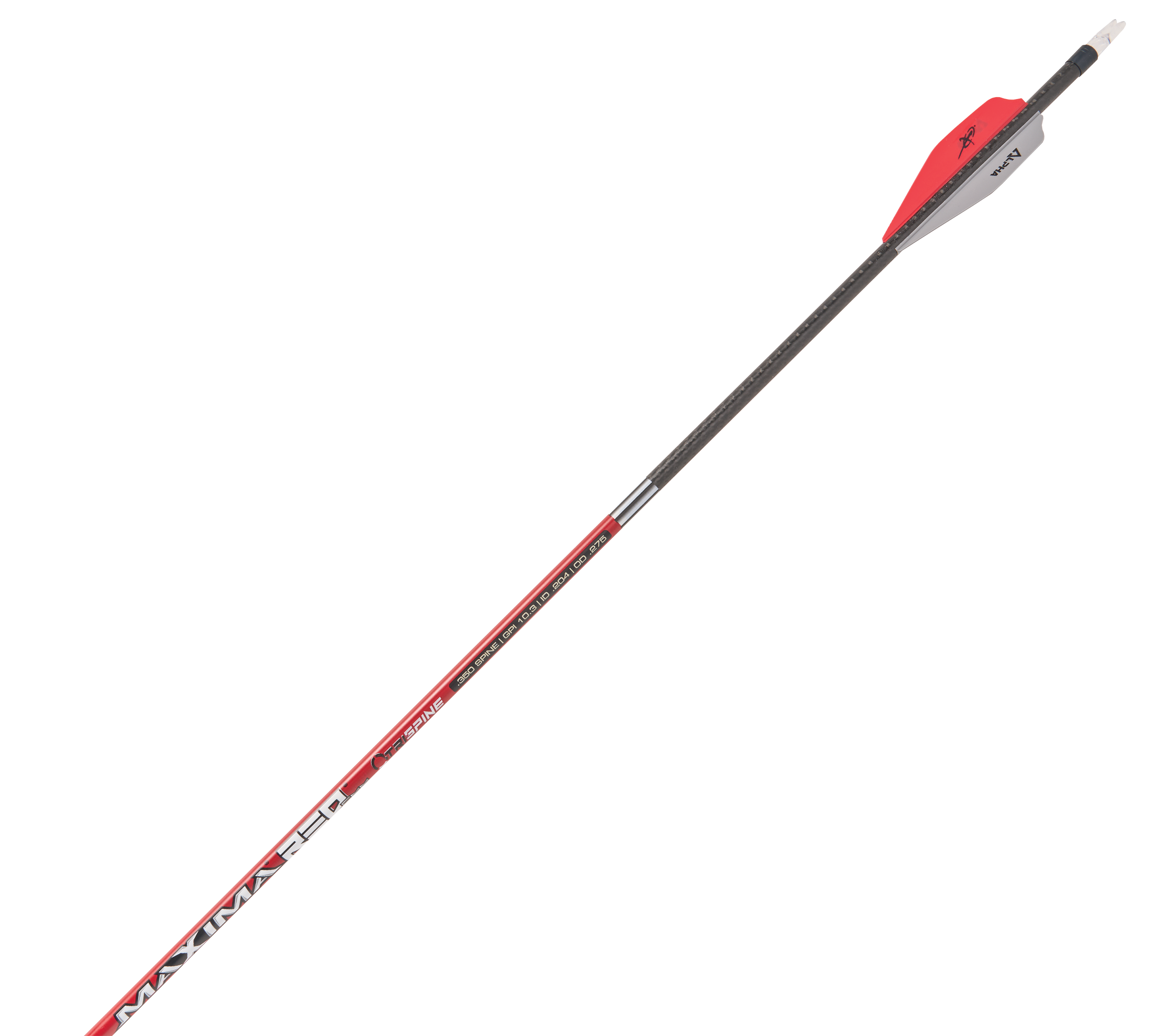 Carbon Express Maxima RED 5mm Hunting Arrows - 5mm/400 - 9.4