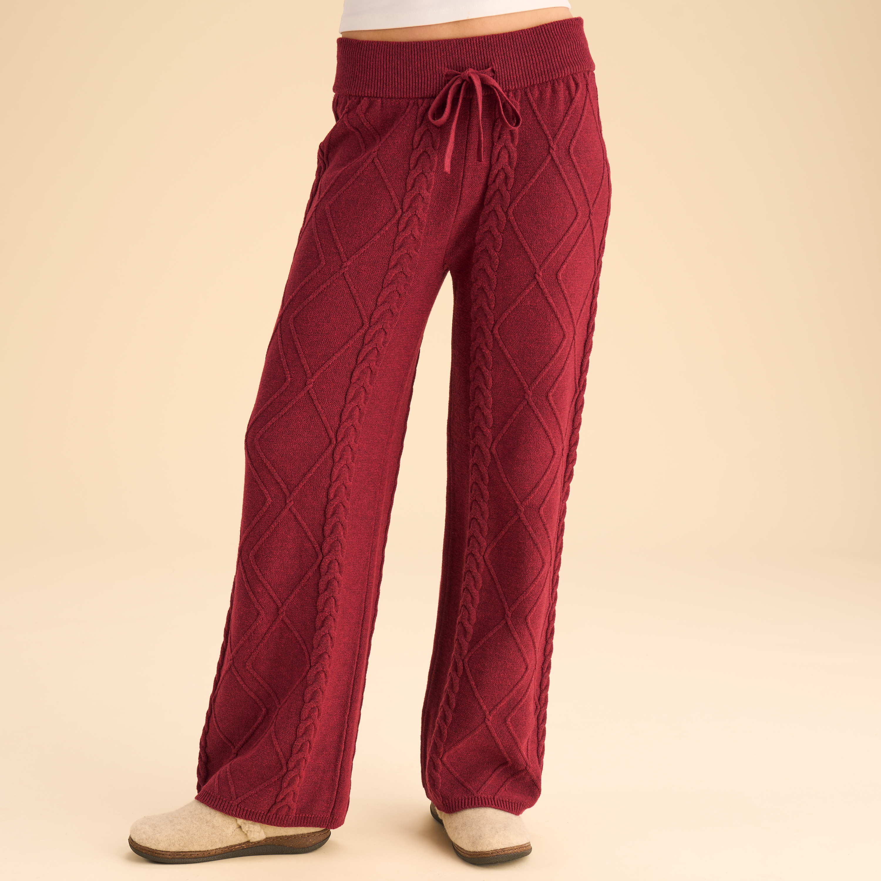 Natural Reflections Natural Reflections Cable Lounge Pants - Rhubarb - $49.99 at Cabela's Program