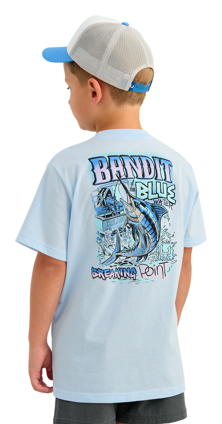 Huk Comic Series Short-Sleeve T-Shirt for Kids - Coastal Drift