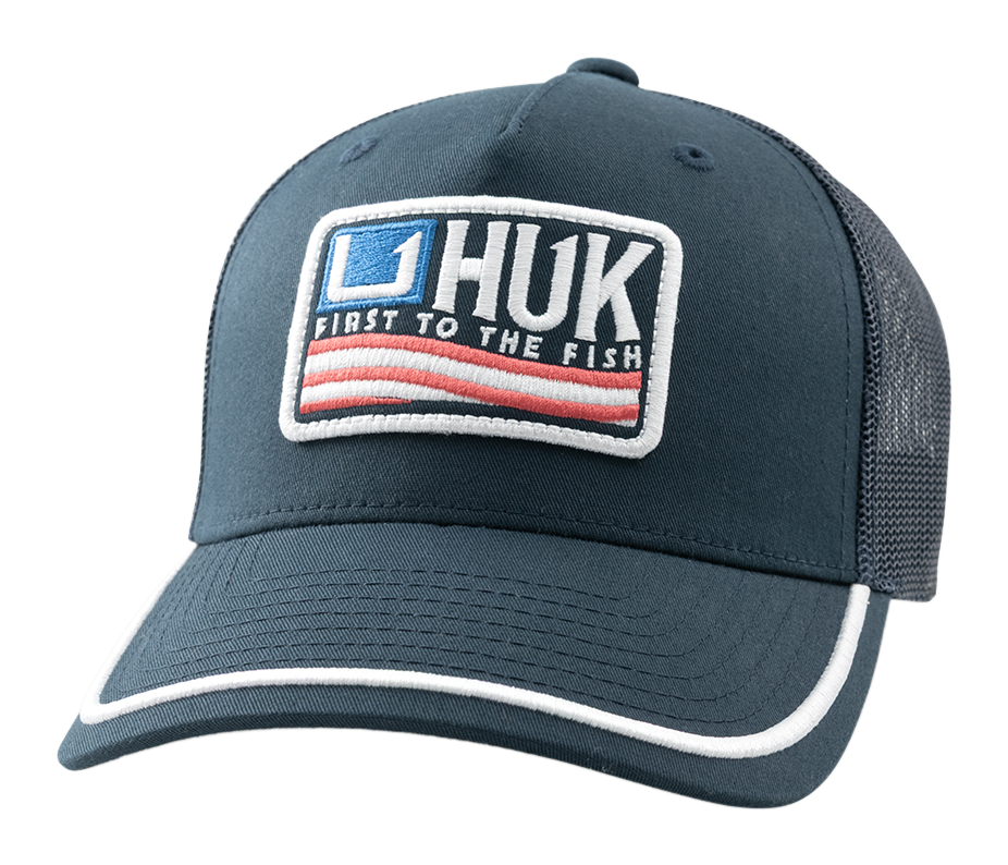 Huk Mossy Oak Trucker Cap for Kids