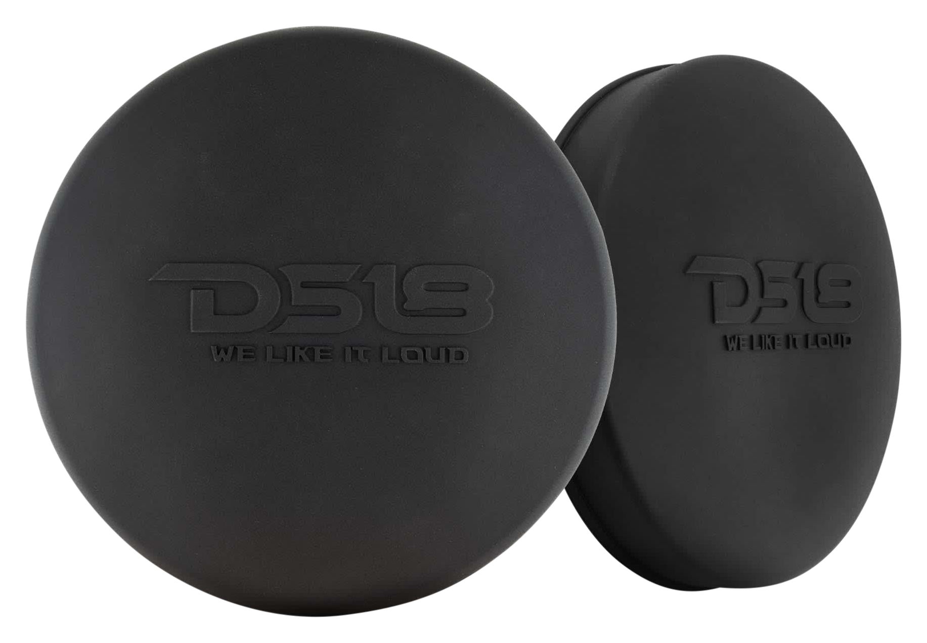 DS18 Silicone Cover for All Towers, Speakers, and Subwoofers - Black - 6.5'
