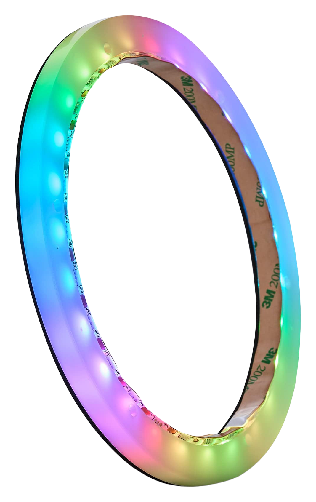 DS18 Digital LED Ring for Marine and Powersports Speakers and Towers - 6.5'