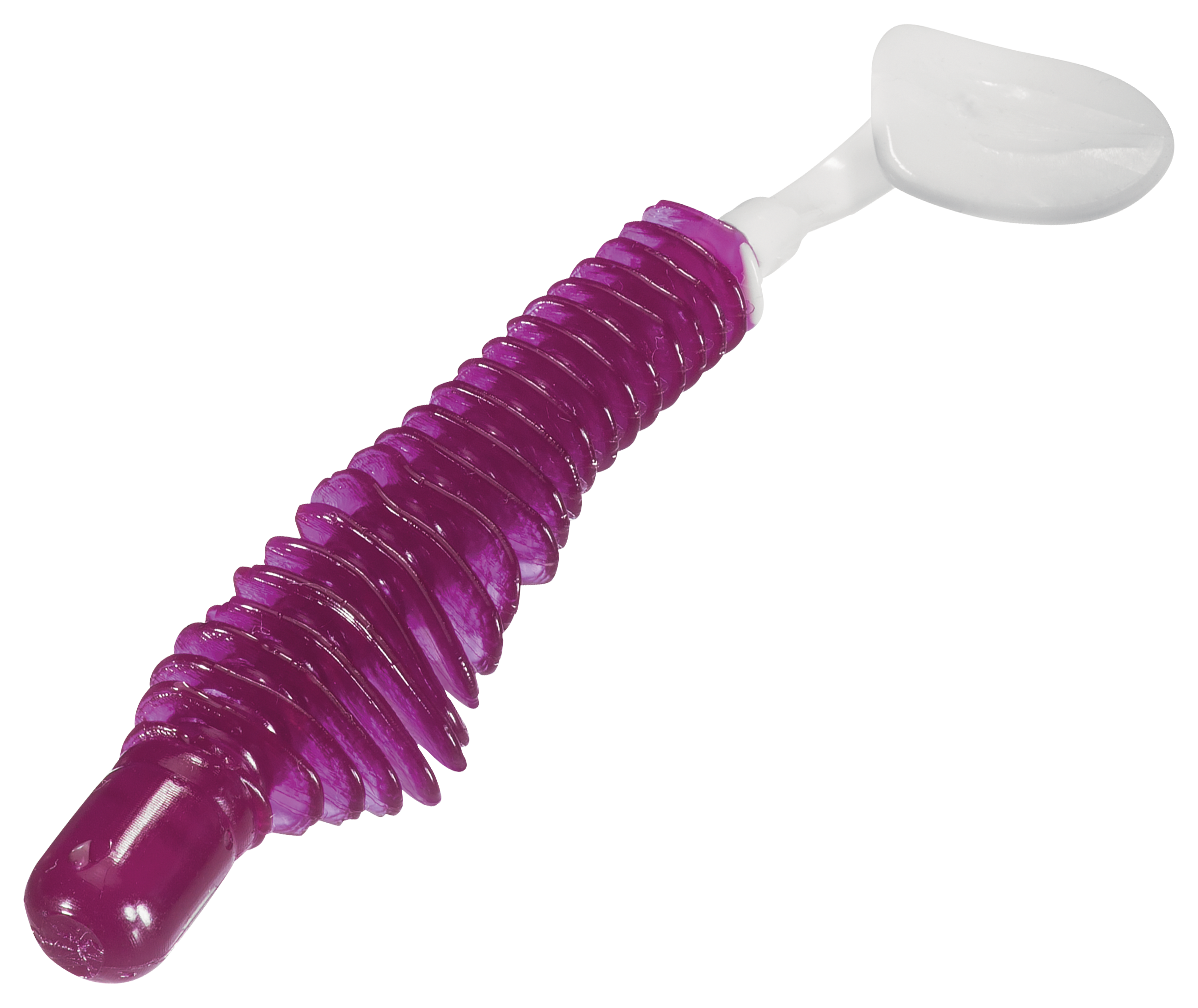 B-Fish-N AuthentX Series Pulse-R - 2-1/2 - Purple/White Tail