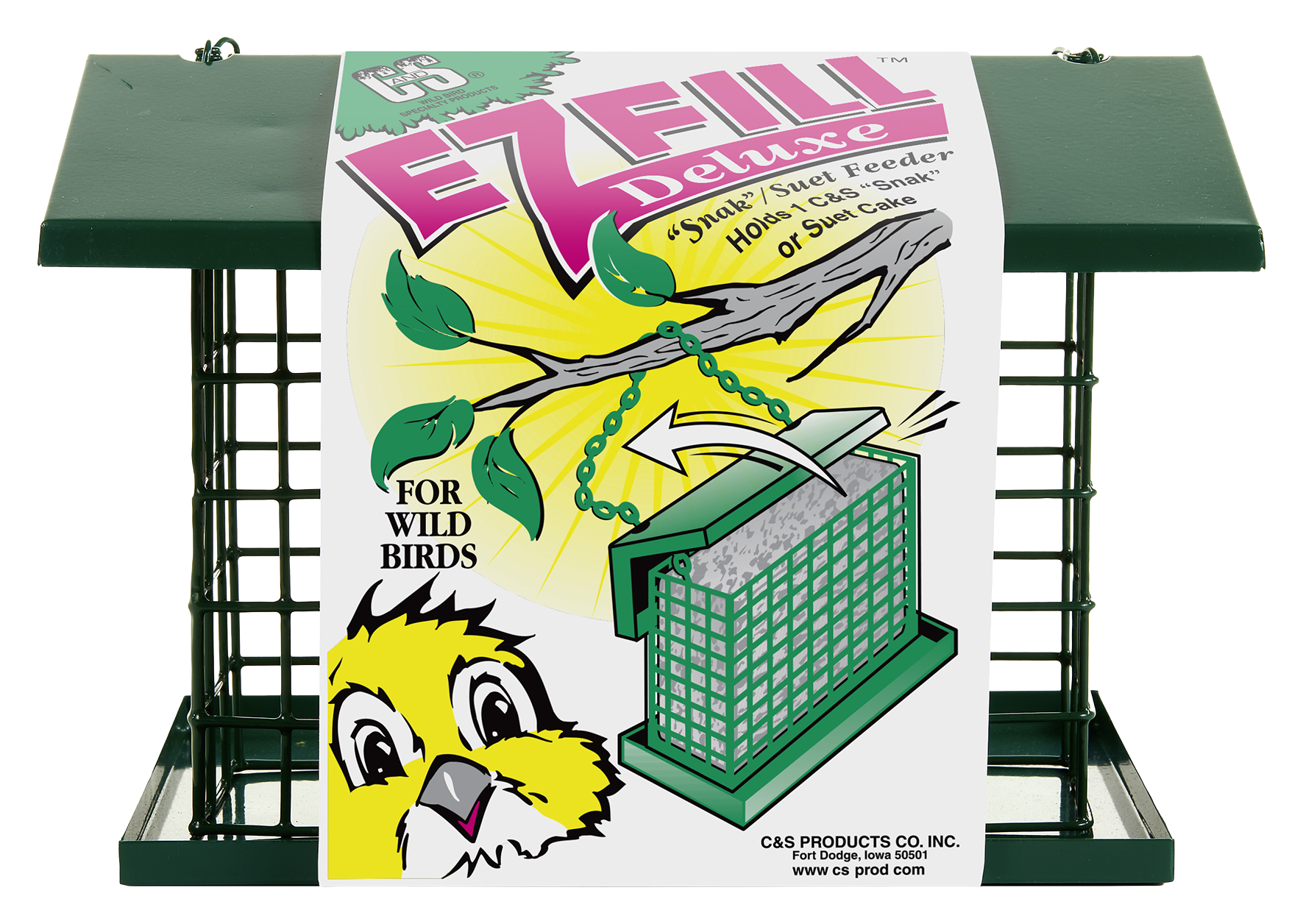 C&S C&ampS EZ-Fill Deluxe Suet And Snak Feeder with Roof And Platform - $24.99 at Cabela's Program