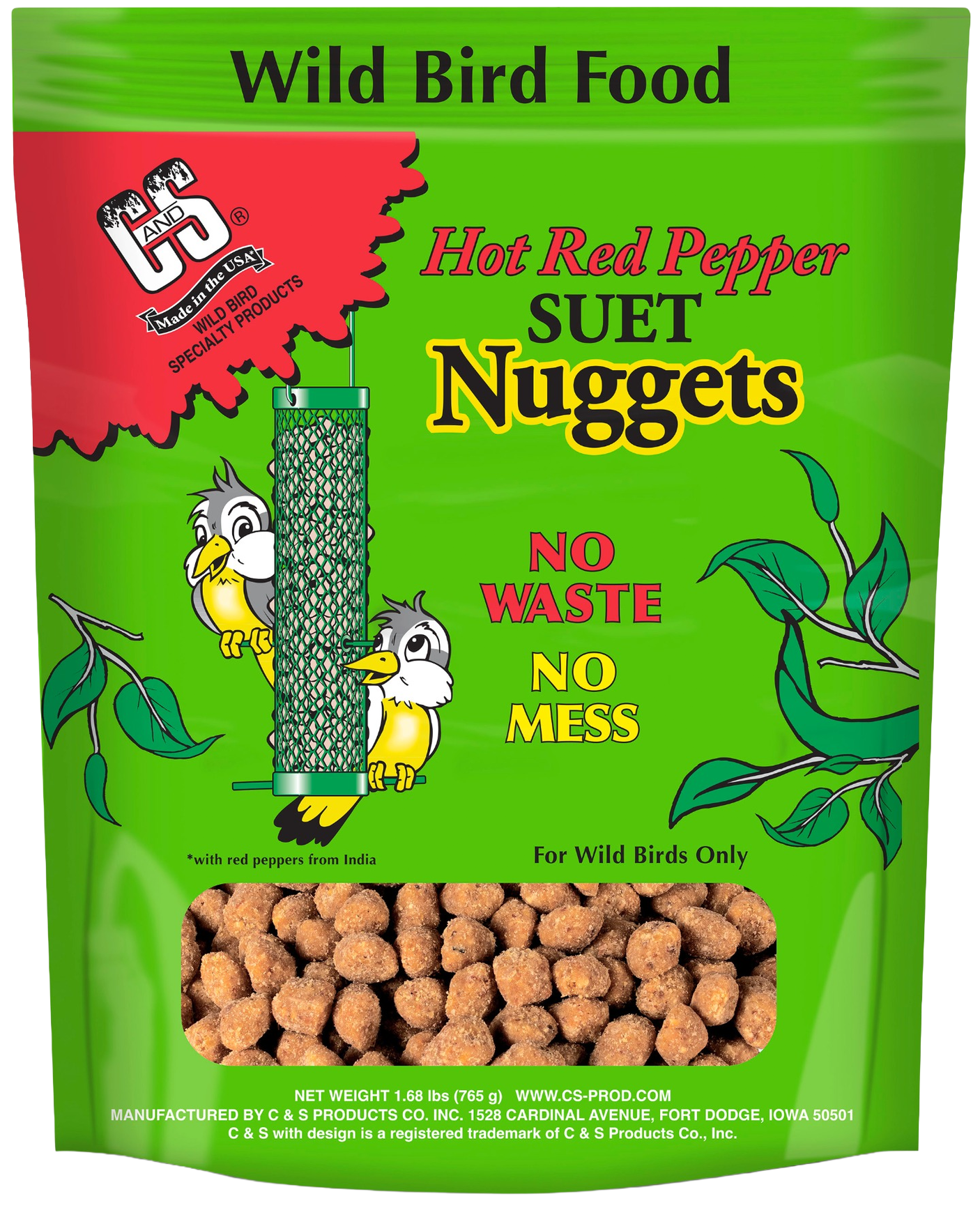 C&S C&ampS Hot Pepper Suet Nuggets - $6.99 at Cabela's Program