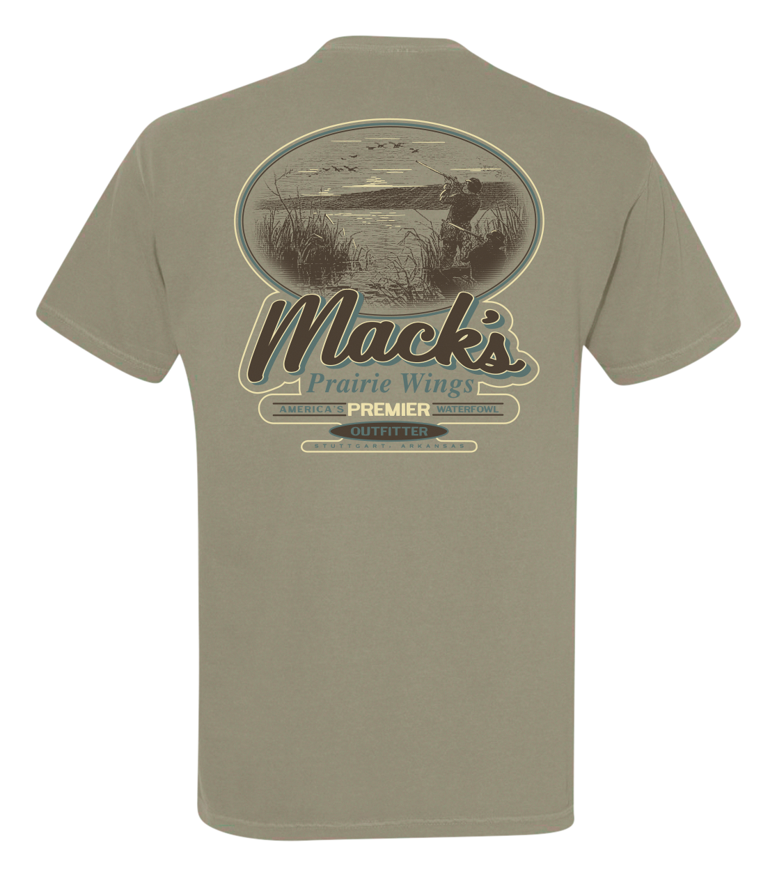 Mack's Prairie Wings Mack's Prairie Wings 8AM Limit Short-Sleeve T-Shirt - Khaki - $34.99 at Cabela's Program
