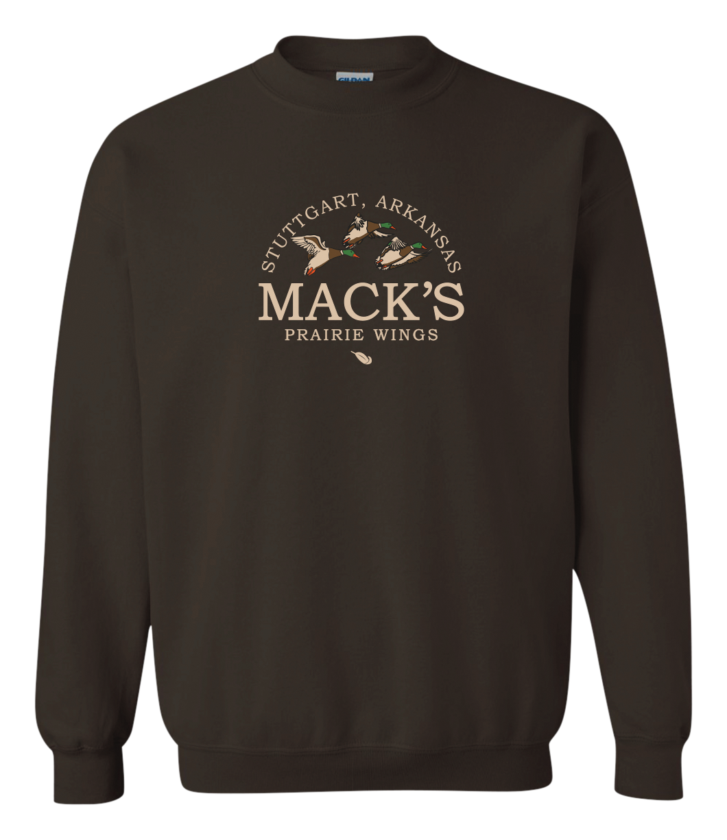 Mack's Prairie Wings Mack's Prairie Wings Hunt Club Long-Sleeve Crew-Neck Pullover - Dark Chocolate - $49.99 at Cabela's Program
