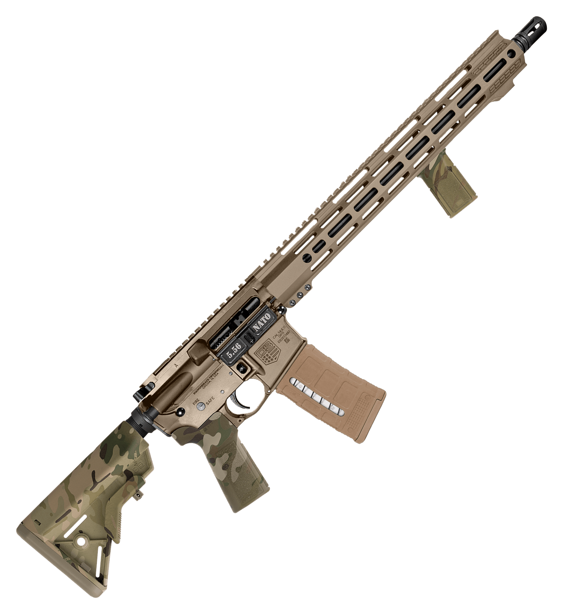 Diamondback Firearms Diamondback Firearms DB15 Semi-Auto Rifle with B5 Furniture - $729.99 at Cabela's Program