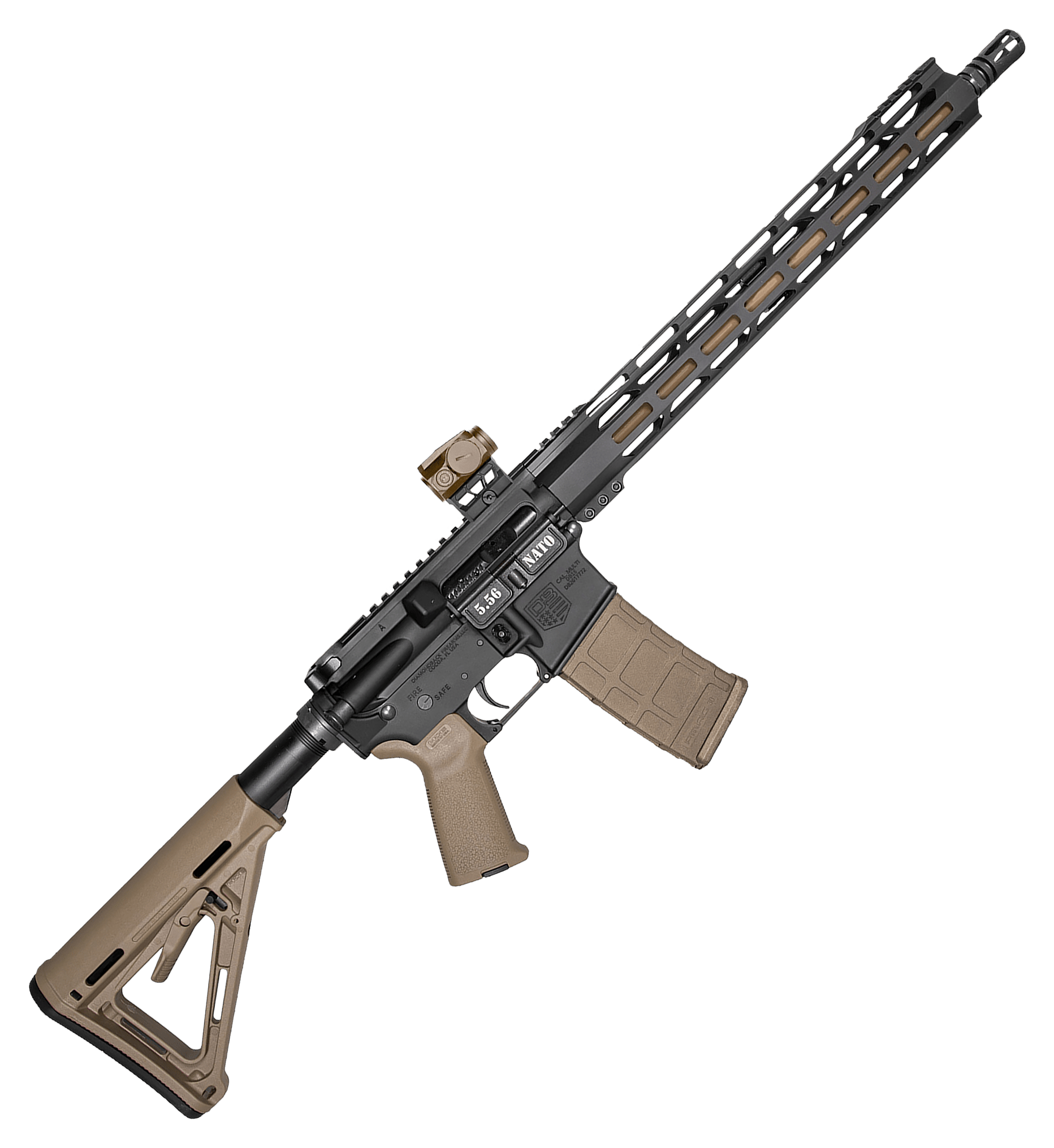 Diamondback Firearms DB15 Carbon Series Semi-Auto Rifle with Viridian Venta Green Dot Sight