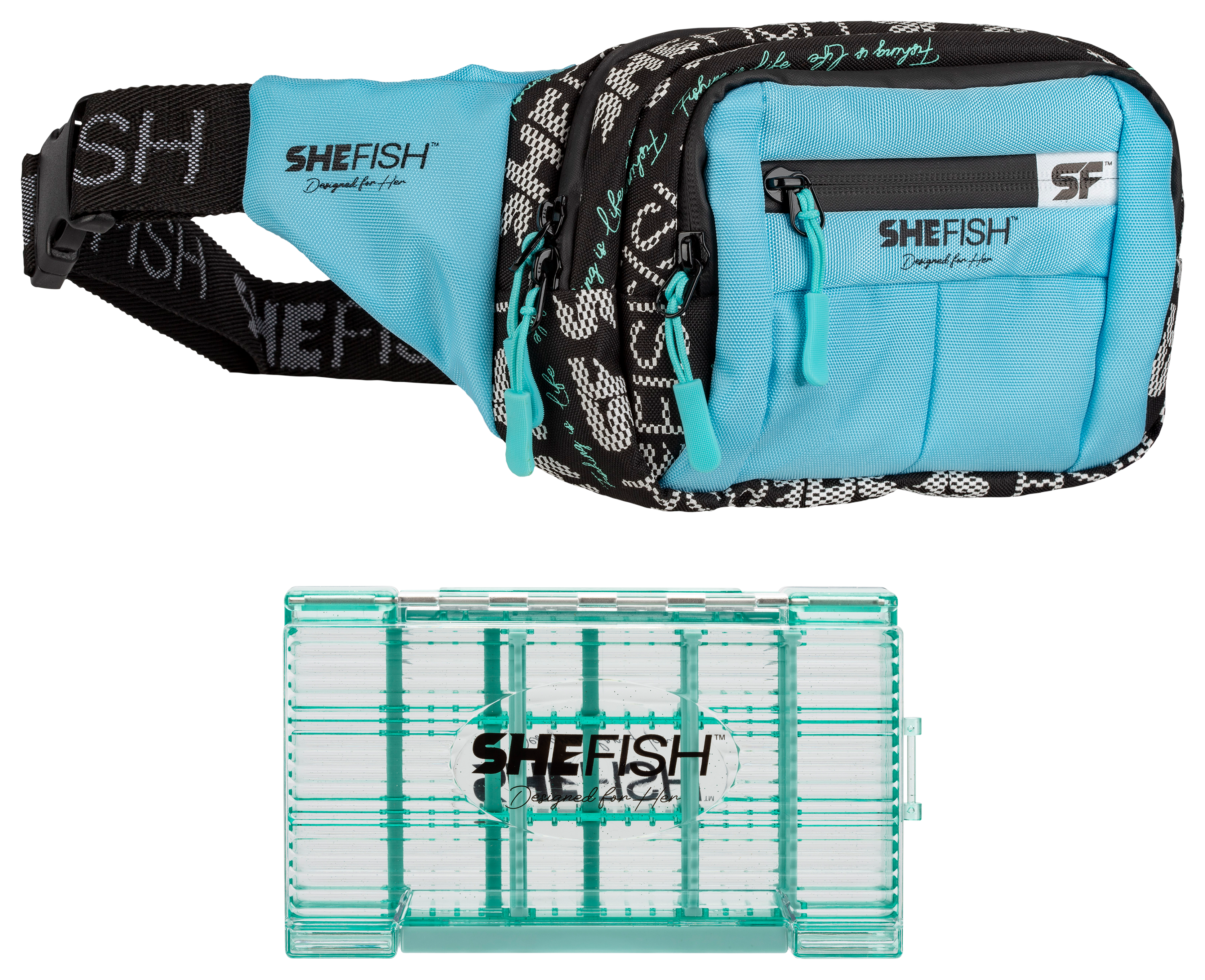 SheFish SheFish Tackle Fanny Pack - Teal - $34.99 at Cabela's Program