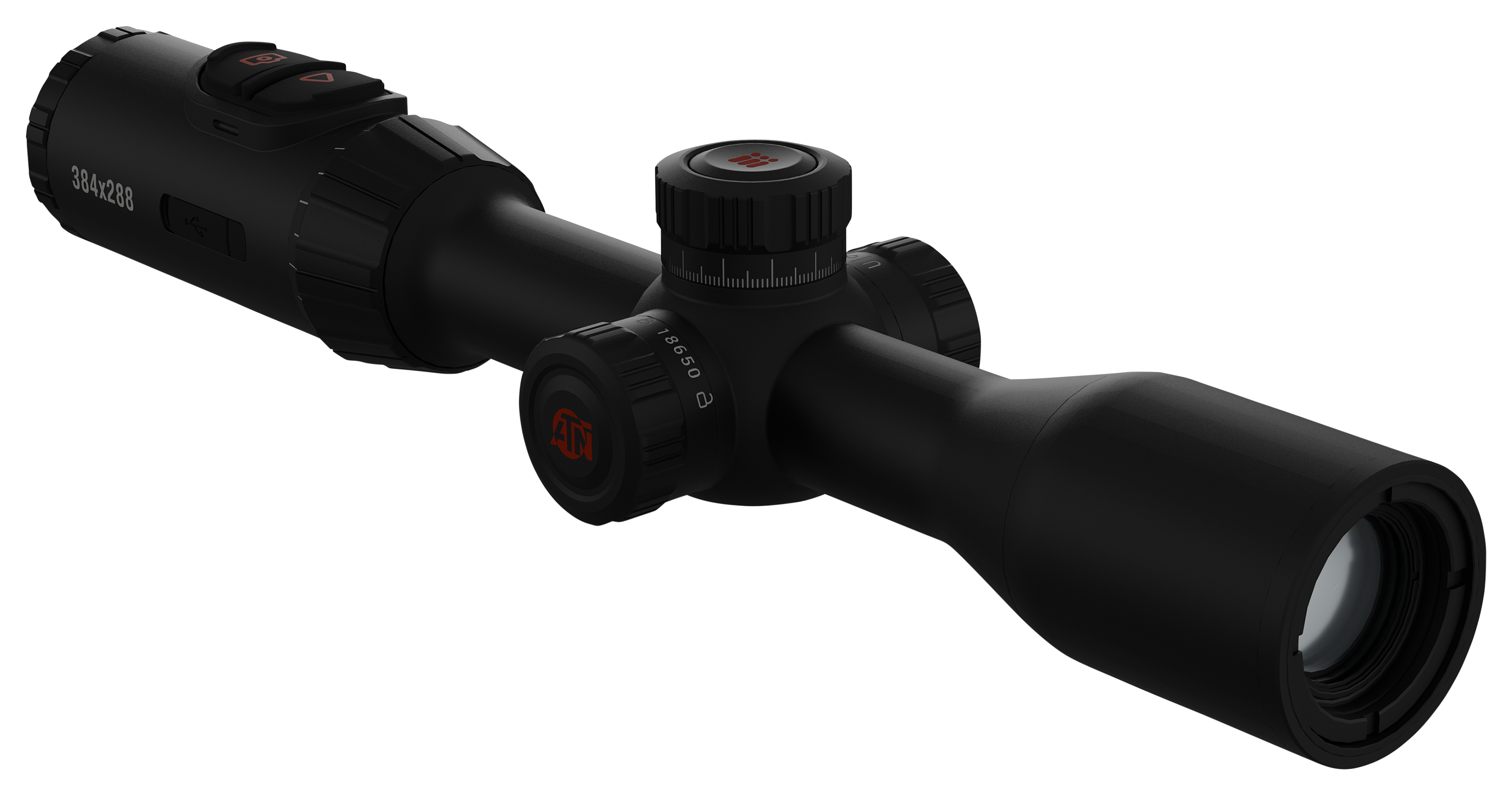 ATN ThOR 6 384 Thermal Rifle Scope - 2.5-20x25mm