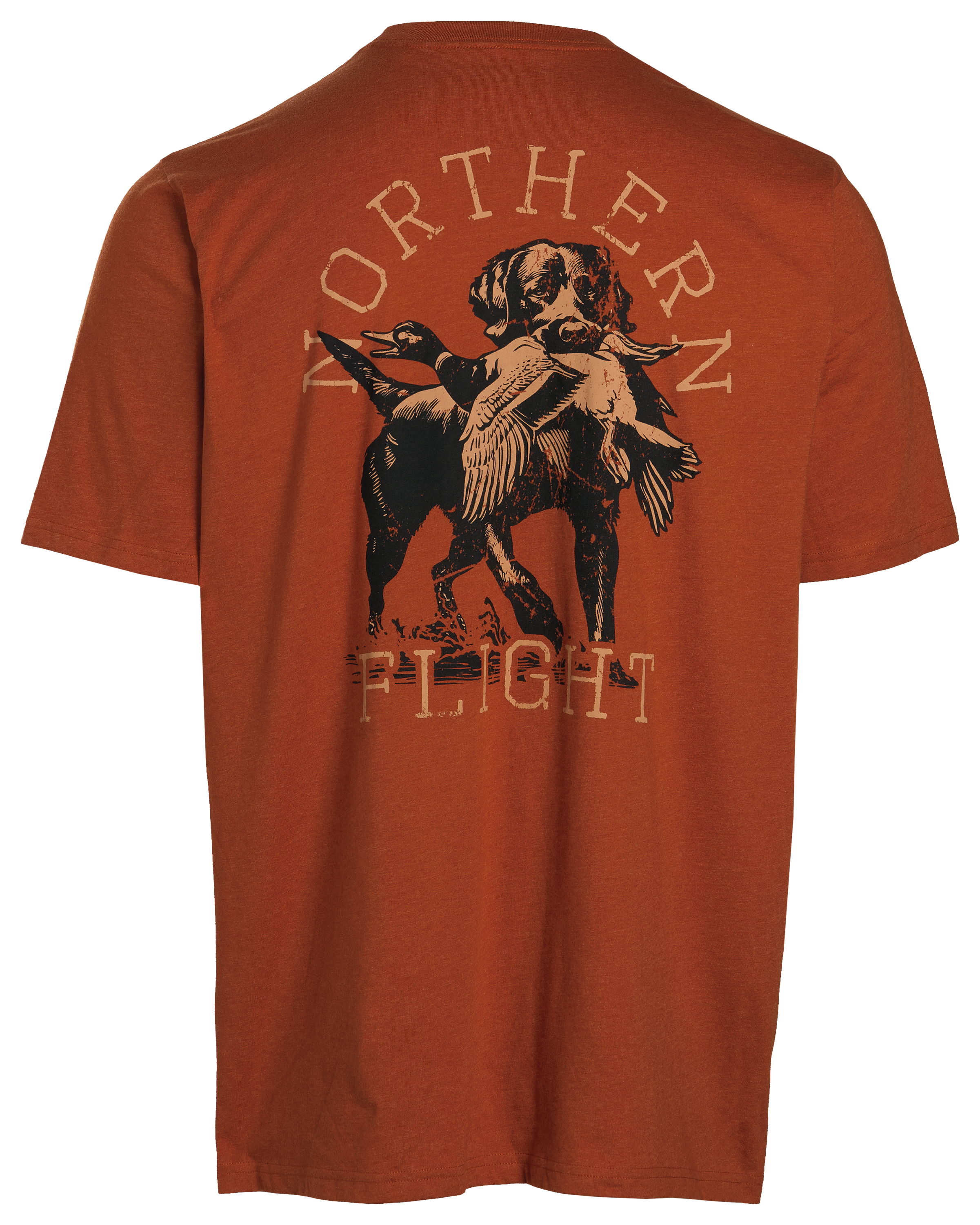 Northern Flight Northern Flight Retriever Logo Short-Sleeve T-Shirt - Rust Heather - $19.99 at Cabela's Program