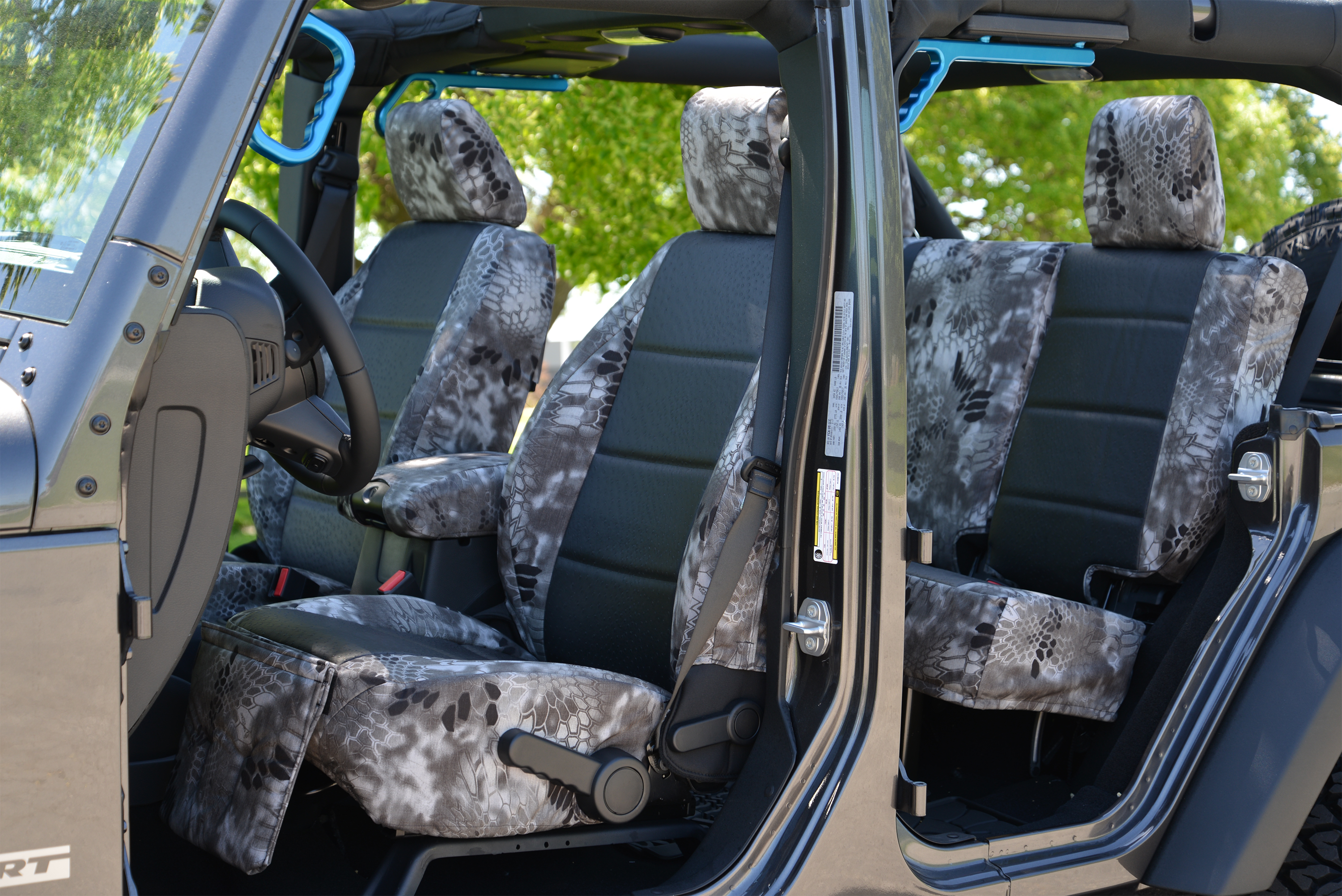 Image of Ruff Tuff Exotic-Insert Seat Covers