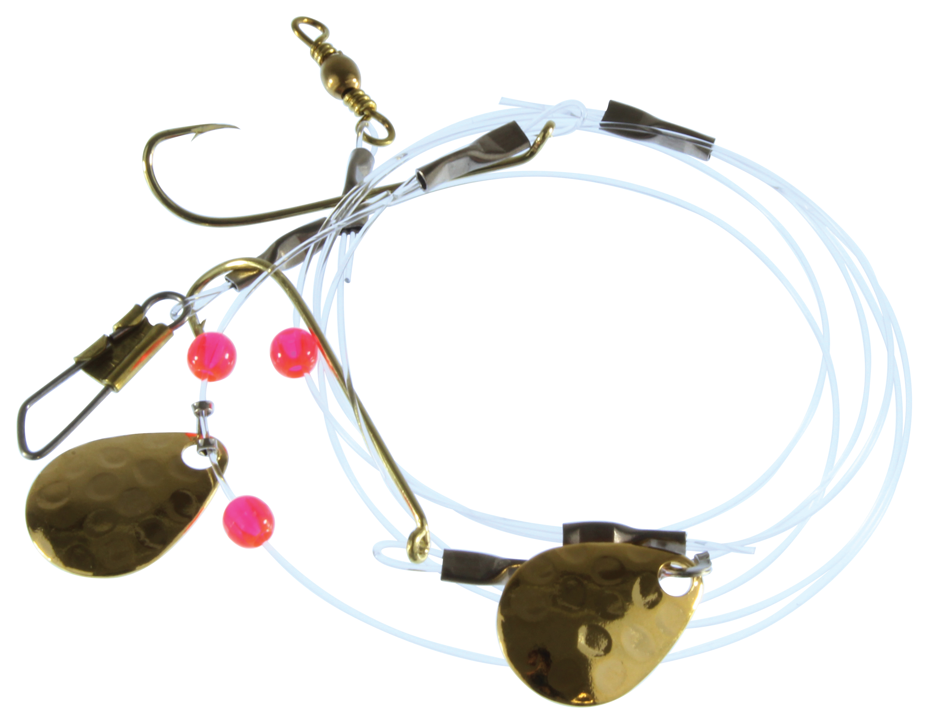 Grapentin Perch Rig - 4 - Hammered Gold