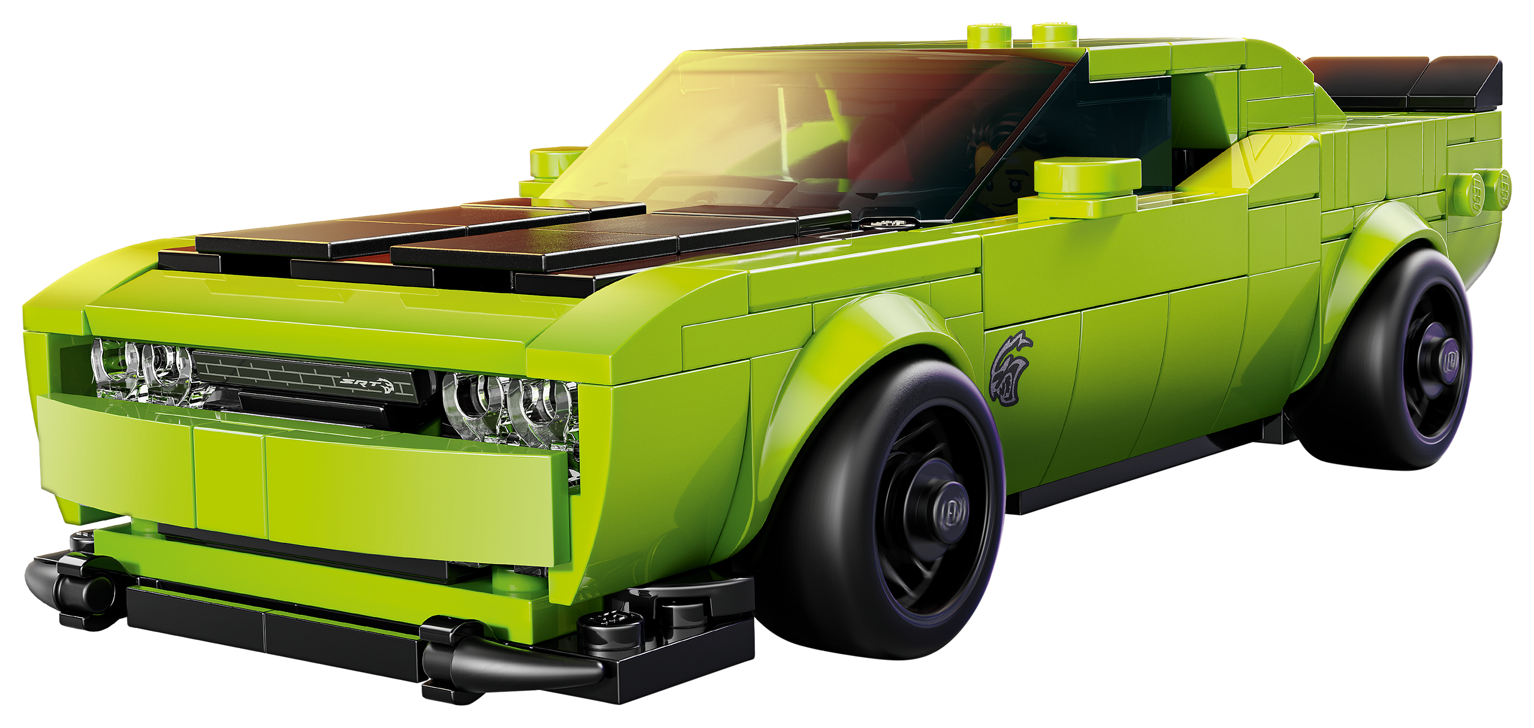 LEGO Speed Champions Dodge Challenger SRT Hellcat Sports Car Set