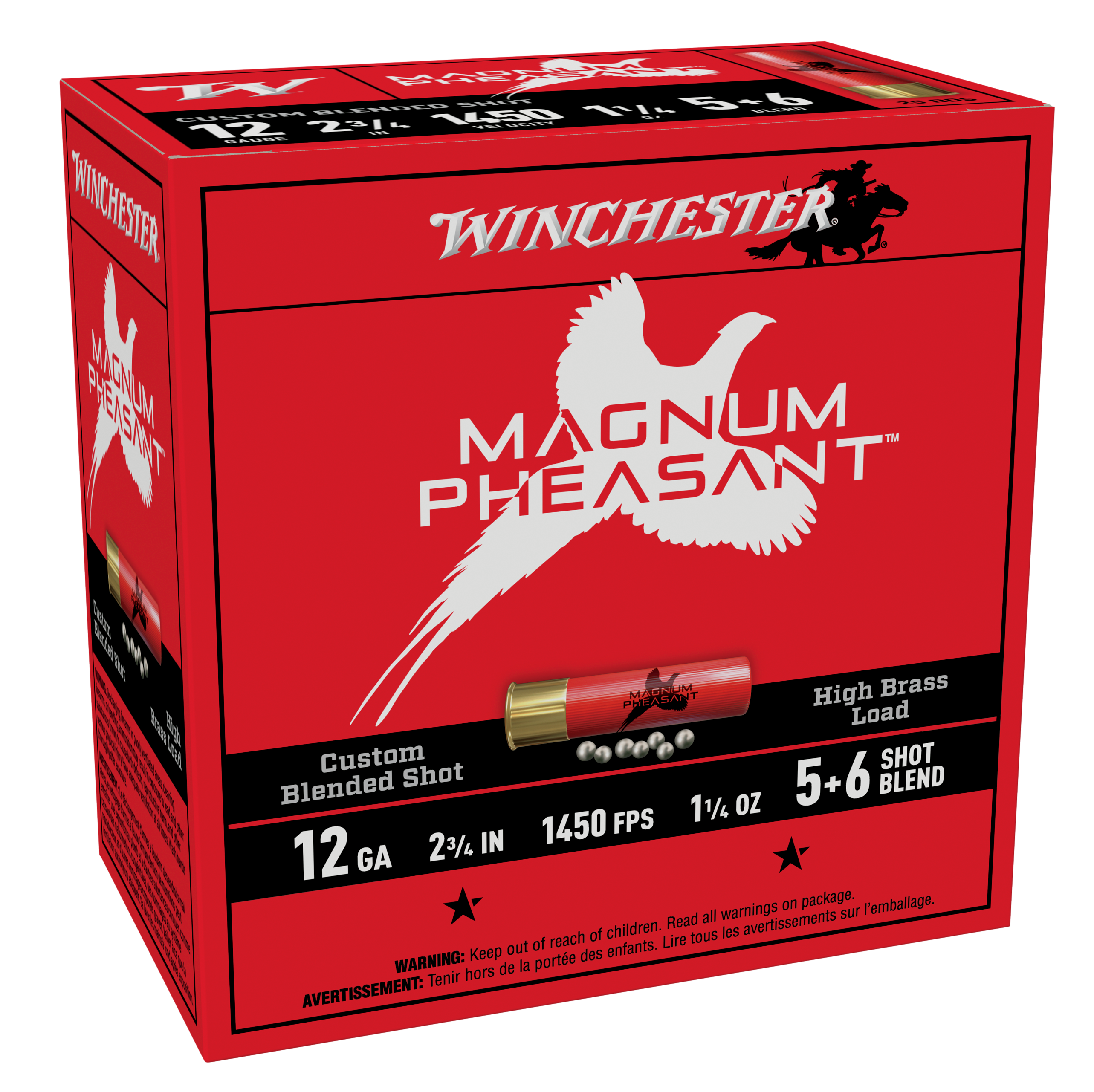 Winchester Magnum Pheasant 12 Ga. 5/6? 1-1/4 oz. Shotshells - 25 Rounds