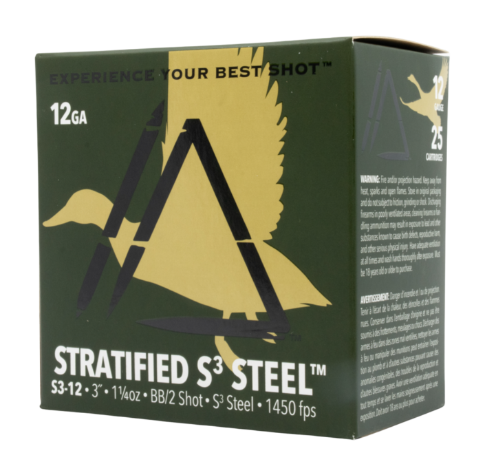 Apex Ammunition Apex Ammunition Stratified Waterfowl Series S3 Steel 12-Ga. 3? 1-1/4 Oz. Shotshells - #BB/2 - 200 Rounds - $219.99 at Cabela's Program