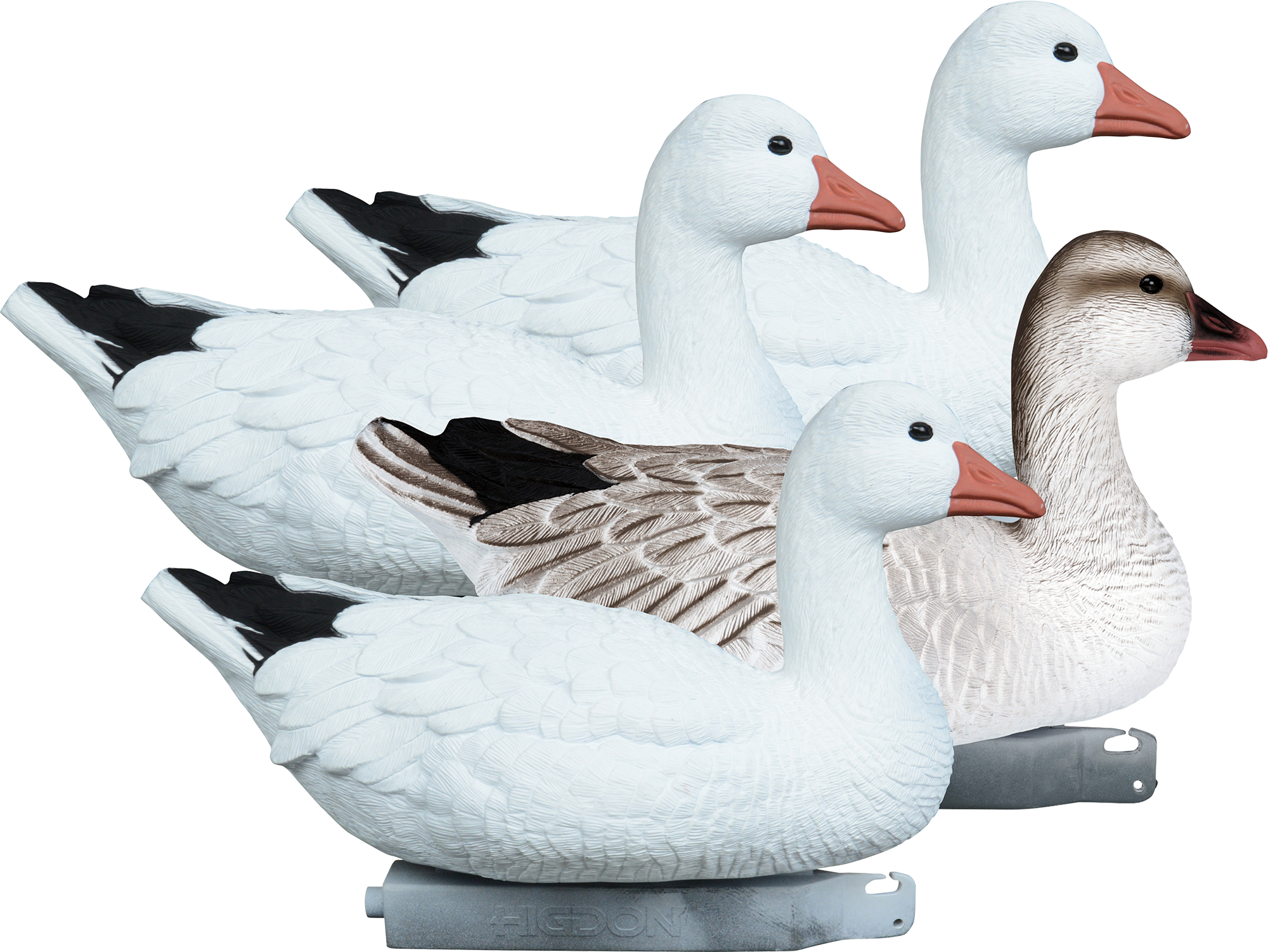 Higdon Outdoors Full-Size Foam-Filled Snow Goose Floater Decoys - Higdon Outdoors