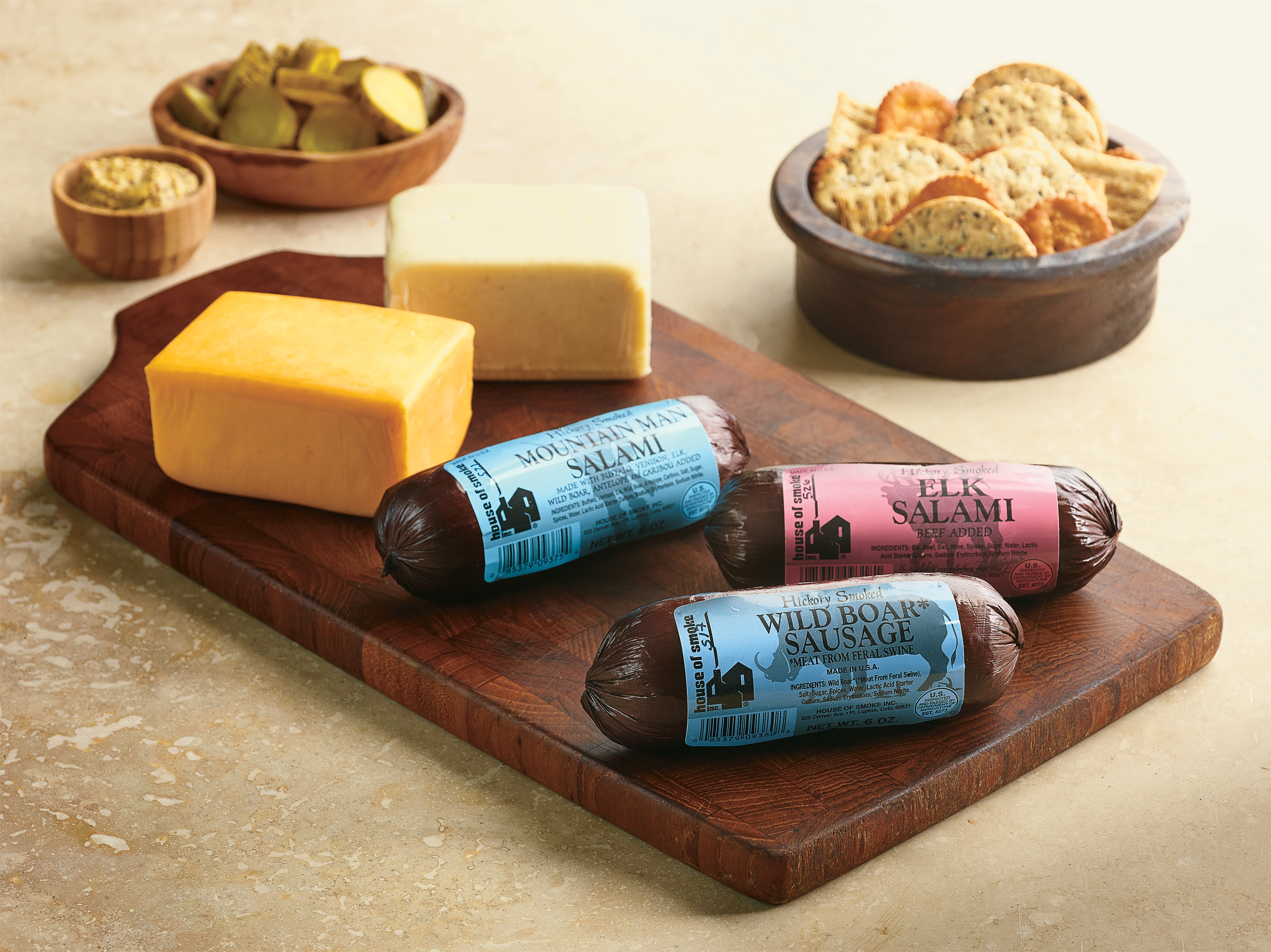 House of Smoke Smoked Sausage Variety Pack
