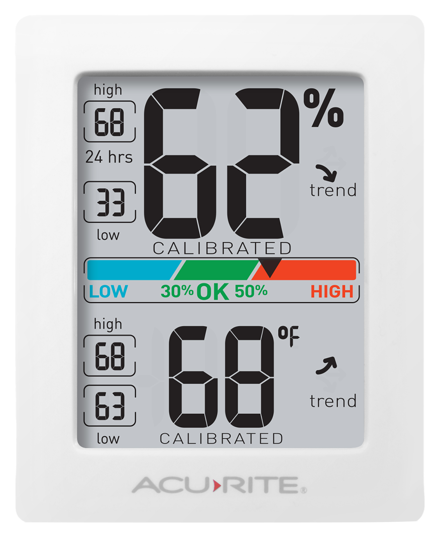 AcuRite Pro Accuracy Indoor Temperature and Humidity Monitor