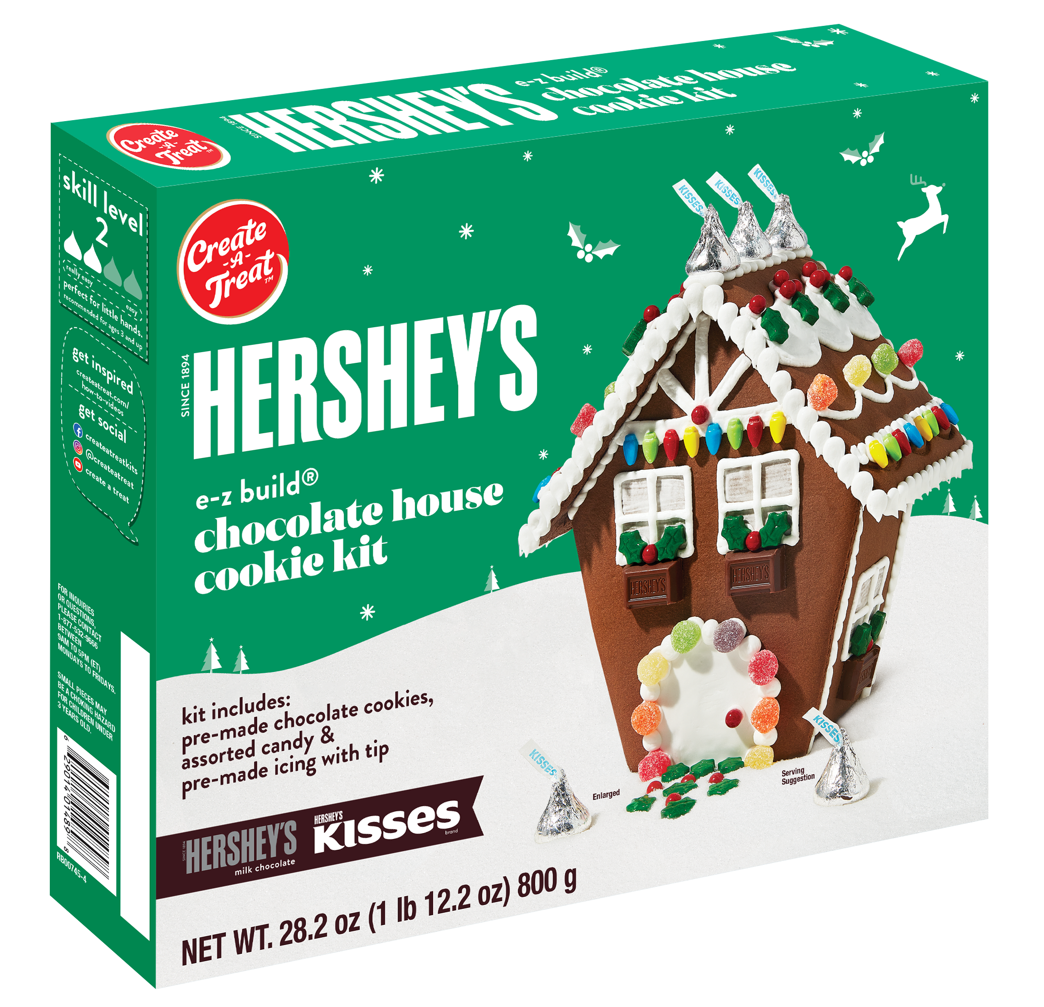 Create-A-Treat Create-A-Treat HERSHEY'S Chocolate House Cookie Kit - $14.99 at Cabela's Program