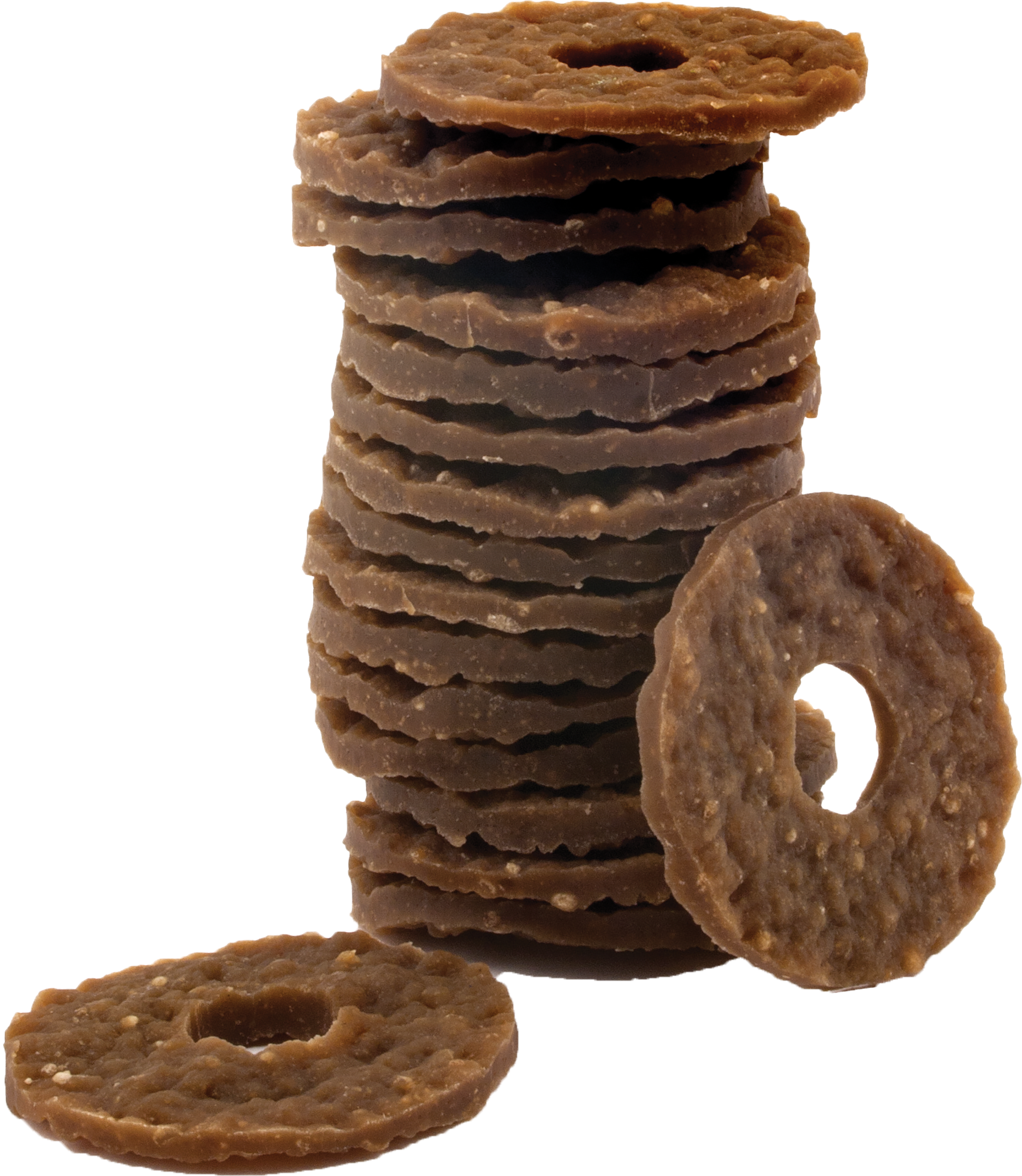 PetSafe Busy Buddy Peanut Butter and Rawhide Rings - Size B - PetSafe