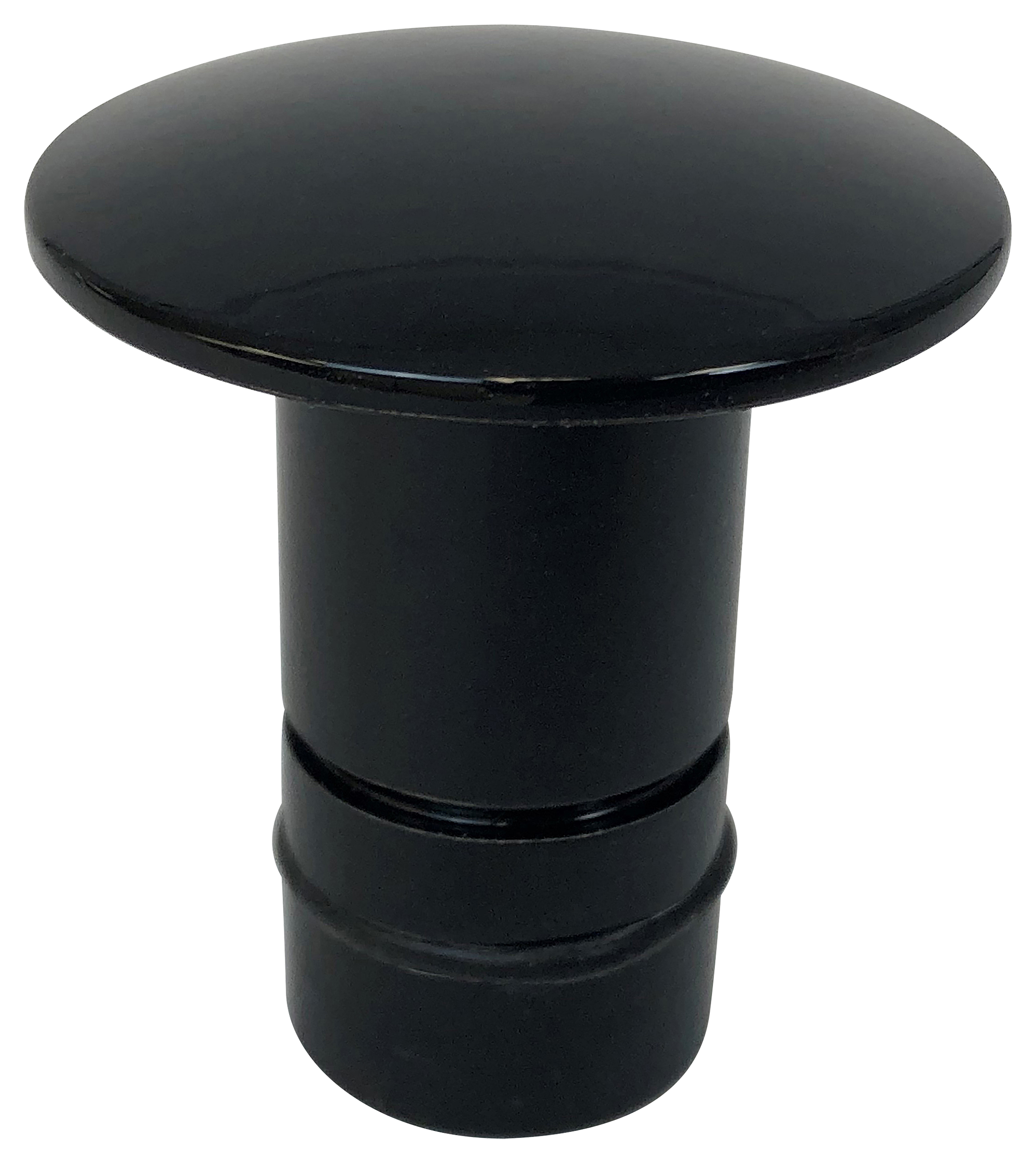 Bob's Machine Pedestal Seat O-Ring Sealed Deck Plug - Black - 0.75'