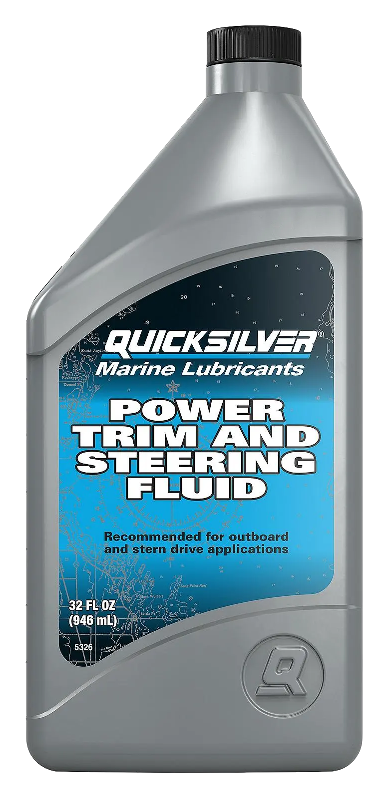Quicksilver Power Trim and Steering Fluid - 32 oz.