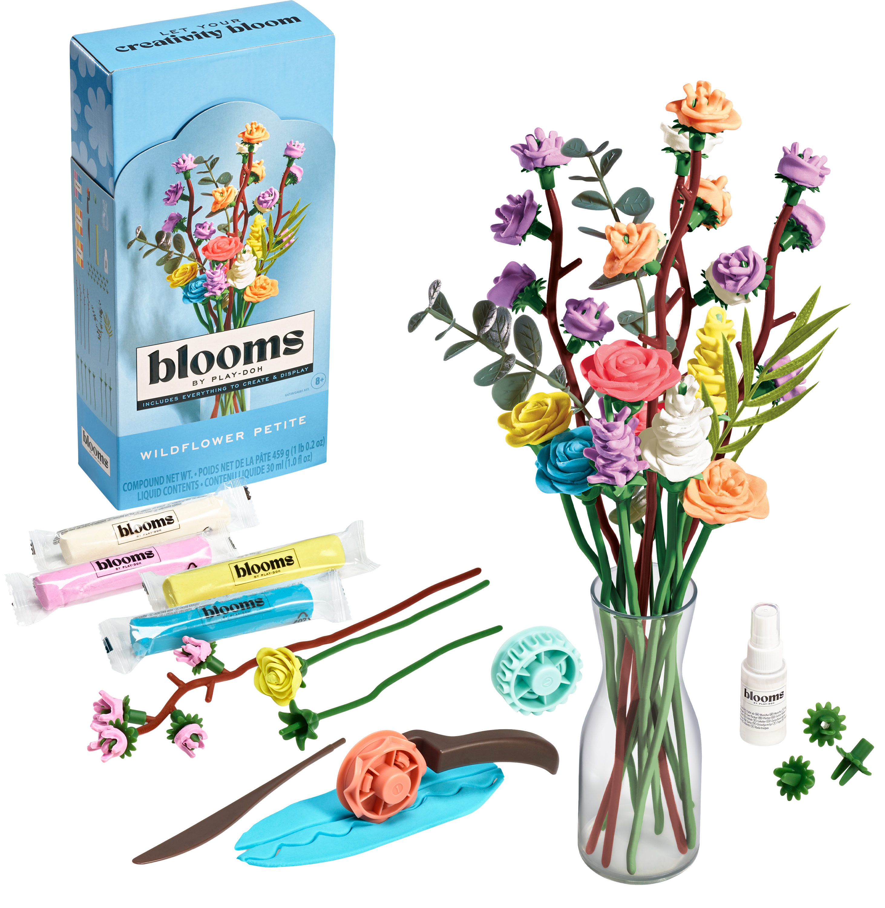 Hasbro Blooms by Play-Doh Wildflowers Petite Bouquet