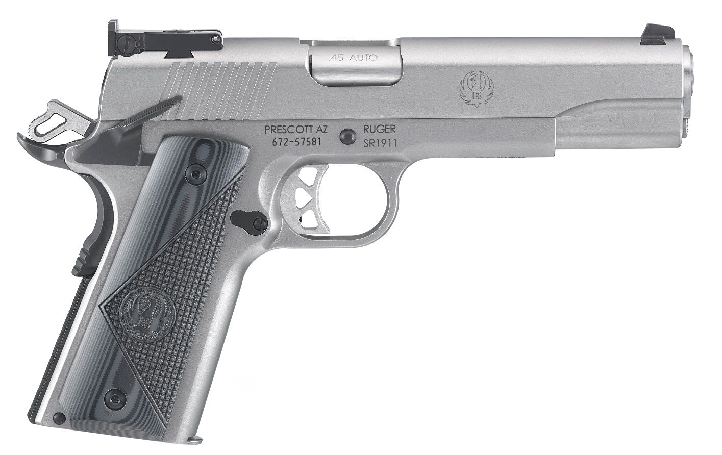 Ruger SR1911 Target SemiAuto Pistol  45 ACP  Right 