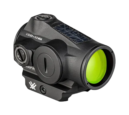 Vortex Crossfire II Solar Reflex Sight - Black - Green Dot