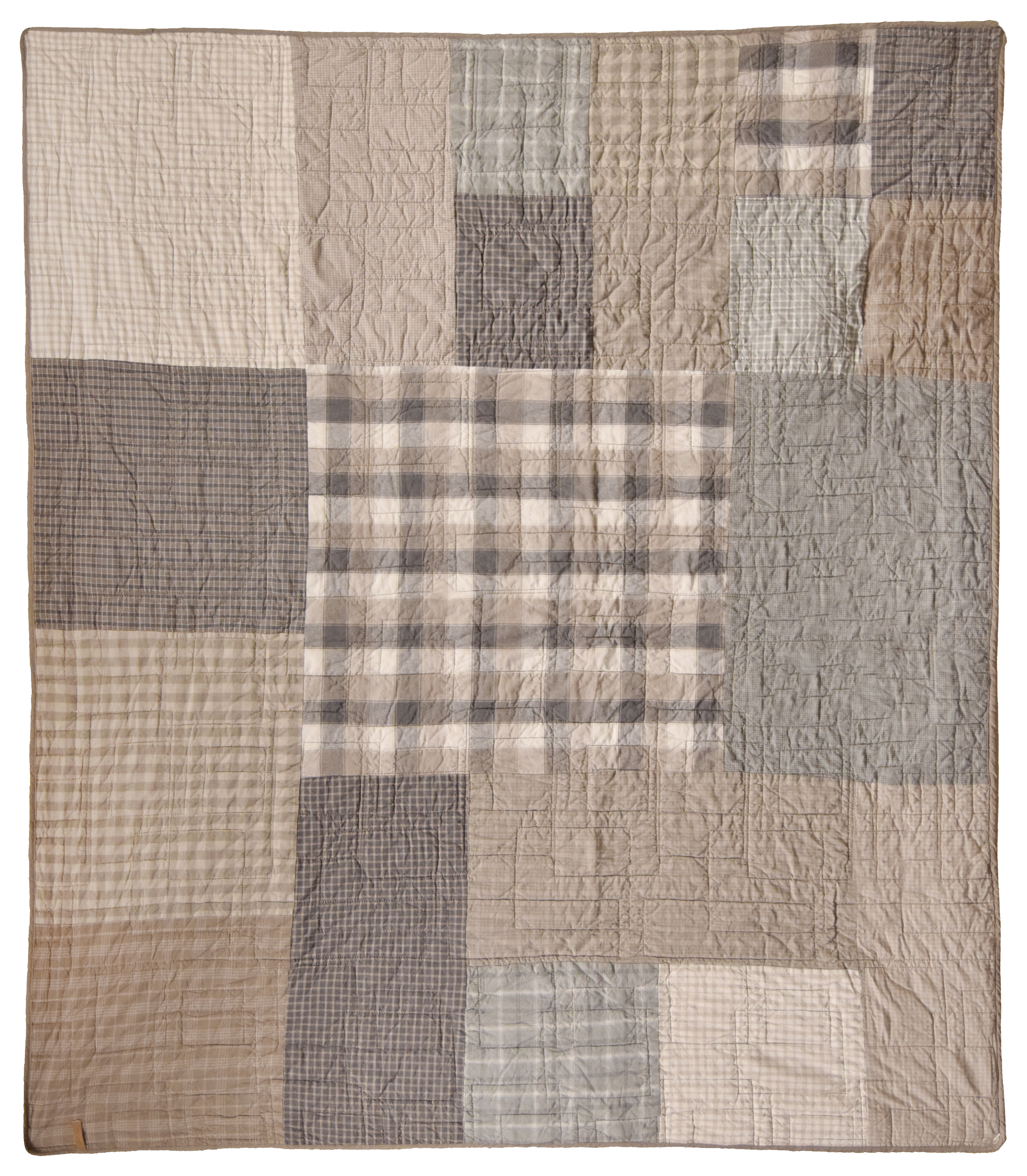 Donna Sharp Smoky Square Bedding Collection Throw