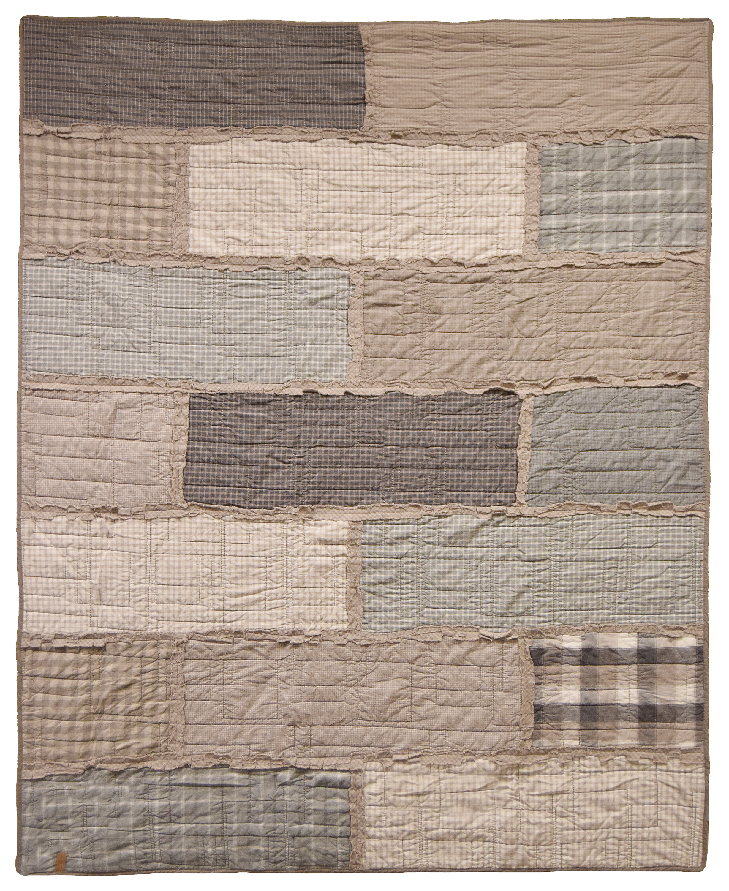 Donna Sharp Smoky Cobblestone Bedding Collection Quilted Throw