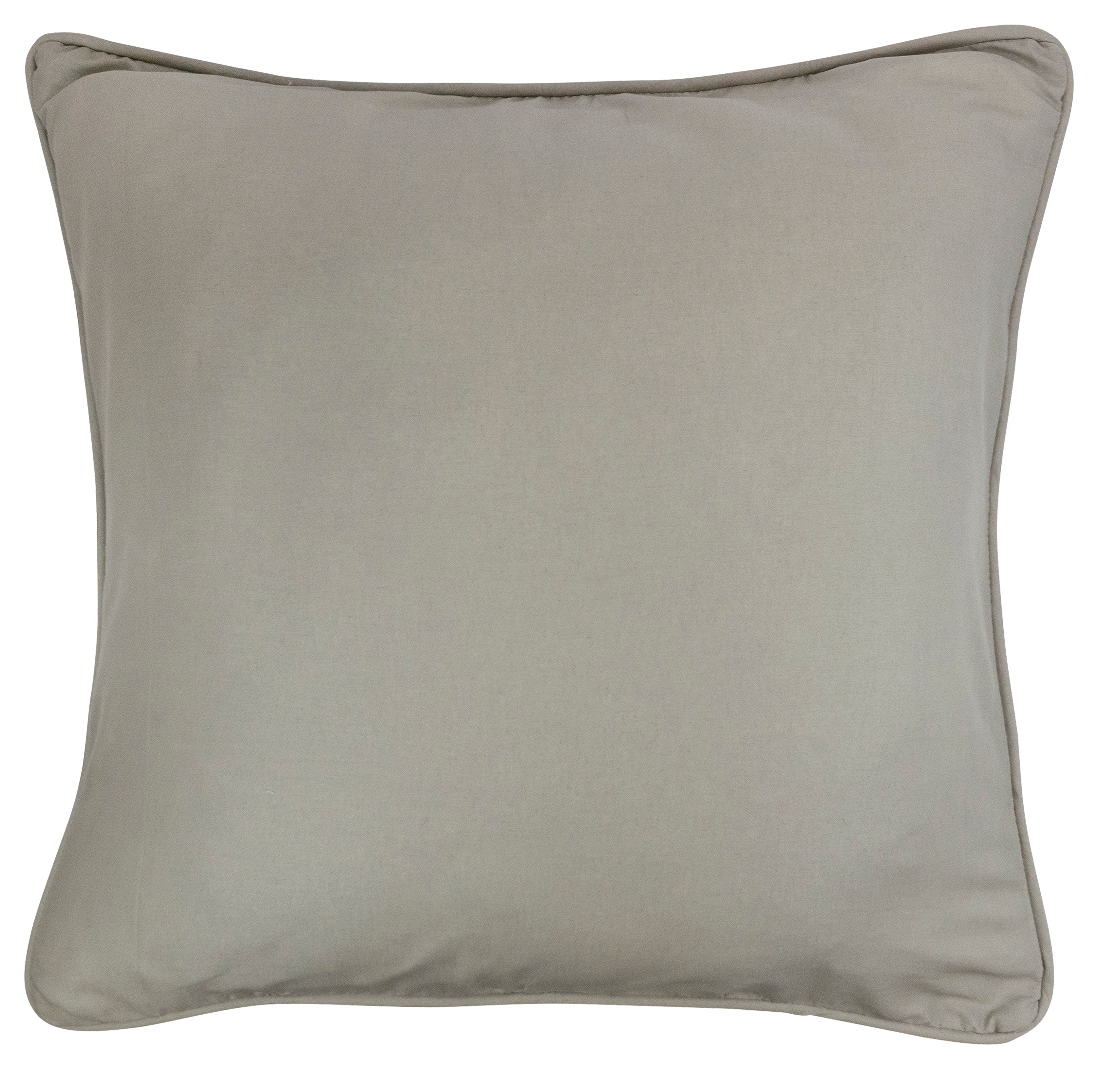 Donna Sharp Solid Smoky Taupe Euro Sham